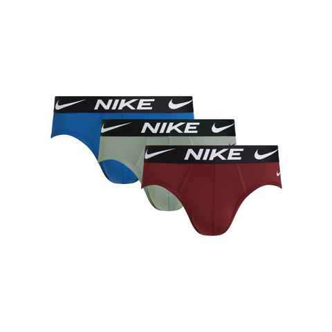NIKE Underwear Hipster HIP BRIEF 3PK (Packung, 3-St., 3er) mit NIKE Logo-Elastikbund