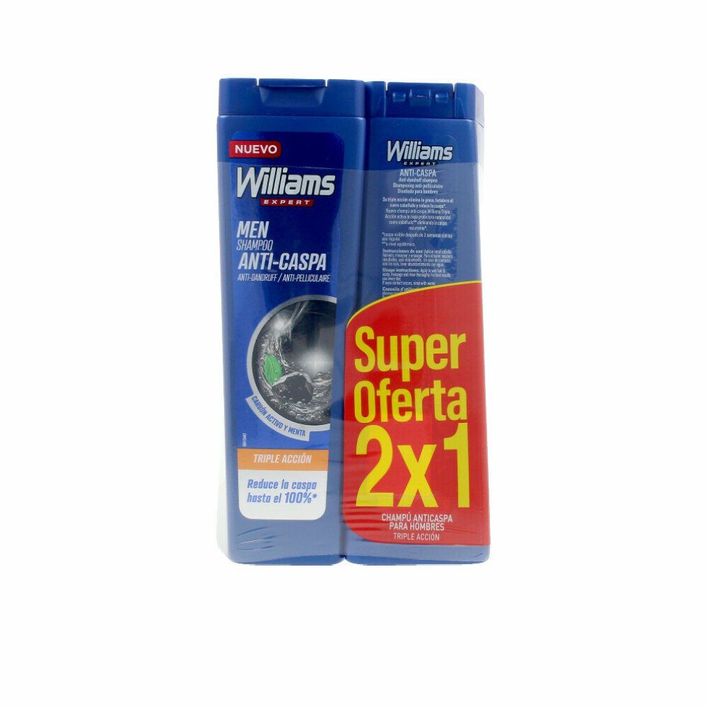 Williams Haarshampoo Williams Anti-Schuppen-Shampoo (2x 250 ml)