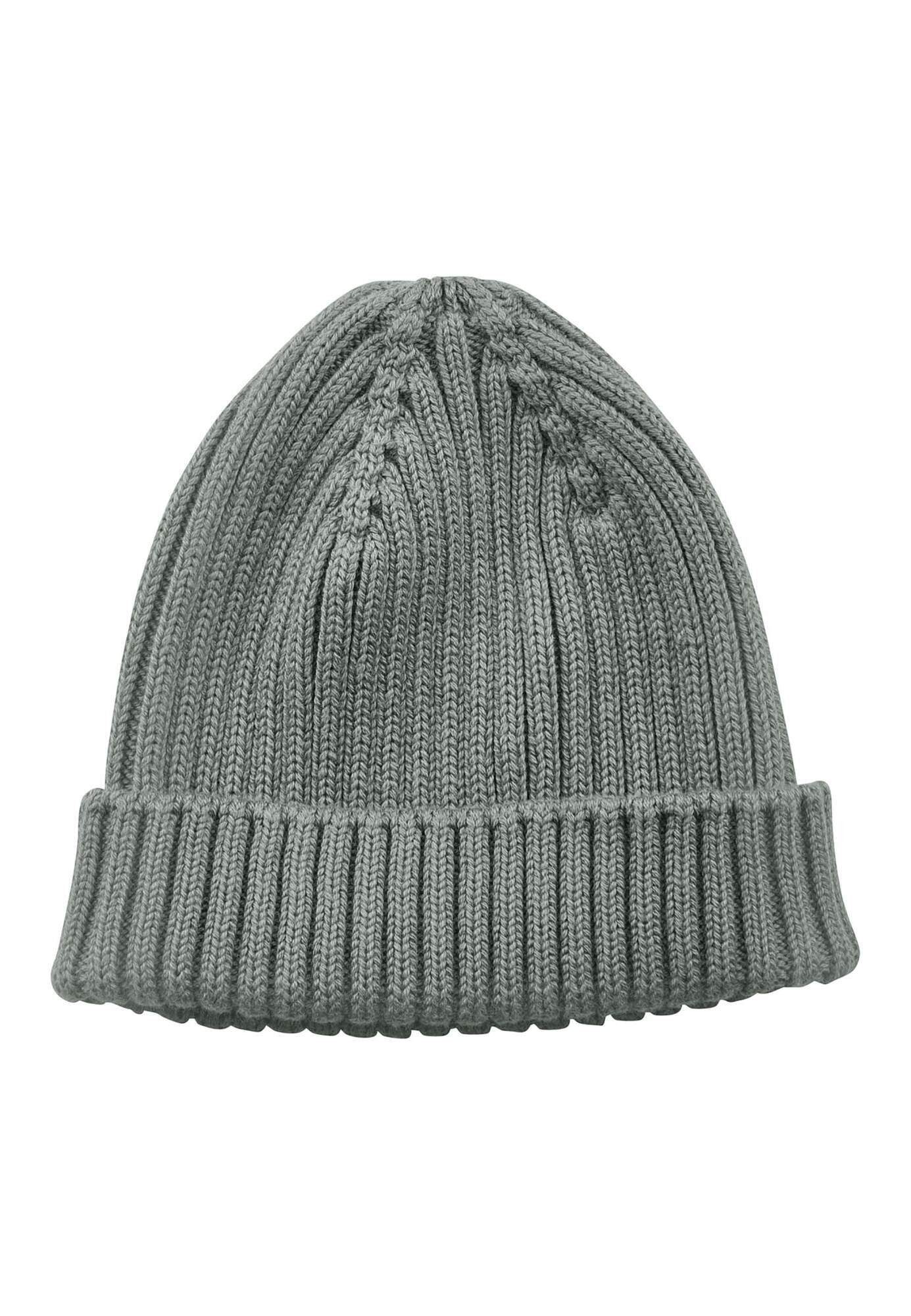 Hessnatur Strickmütze aus reiner Bio-Baumwolle (1-St)