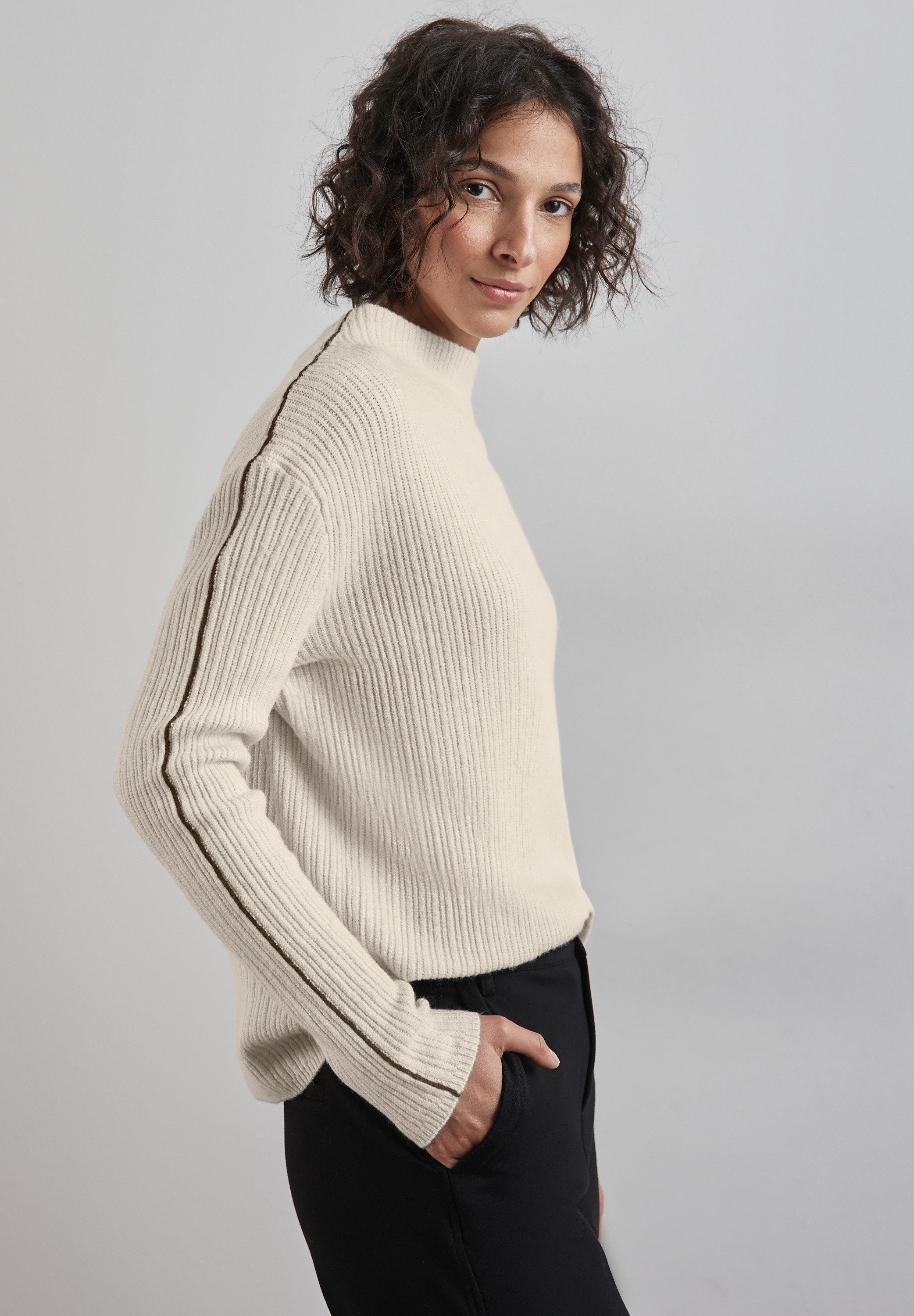 STREET ONE Strickpullover mit Turtleneck