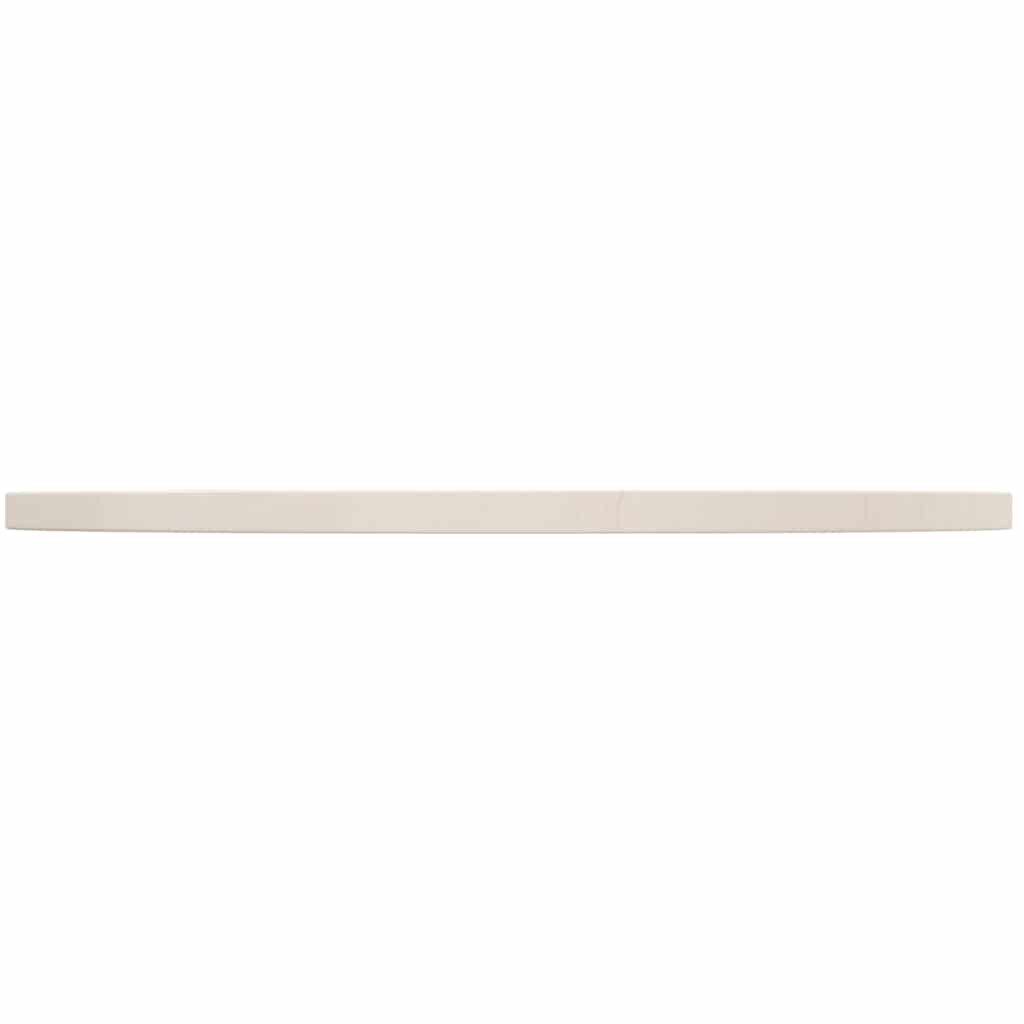 vidaXL Tischplatte Tischplatte Weiß Ø70x2,5 cm Massivholz Kiefer (1 St)