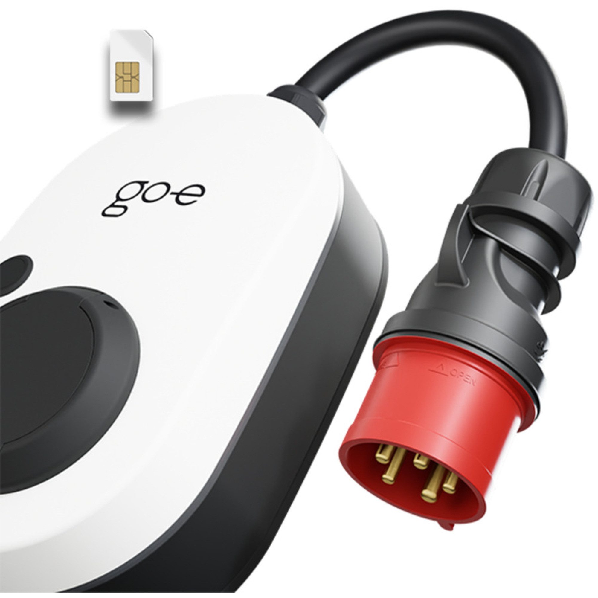 go-e Elektroauto-Ladestation go-e Charger Gemini flex 2.0, 22 kW (32A