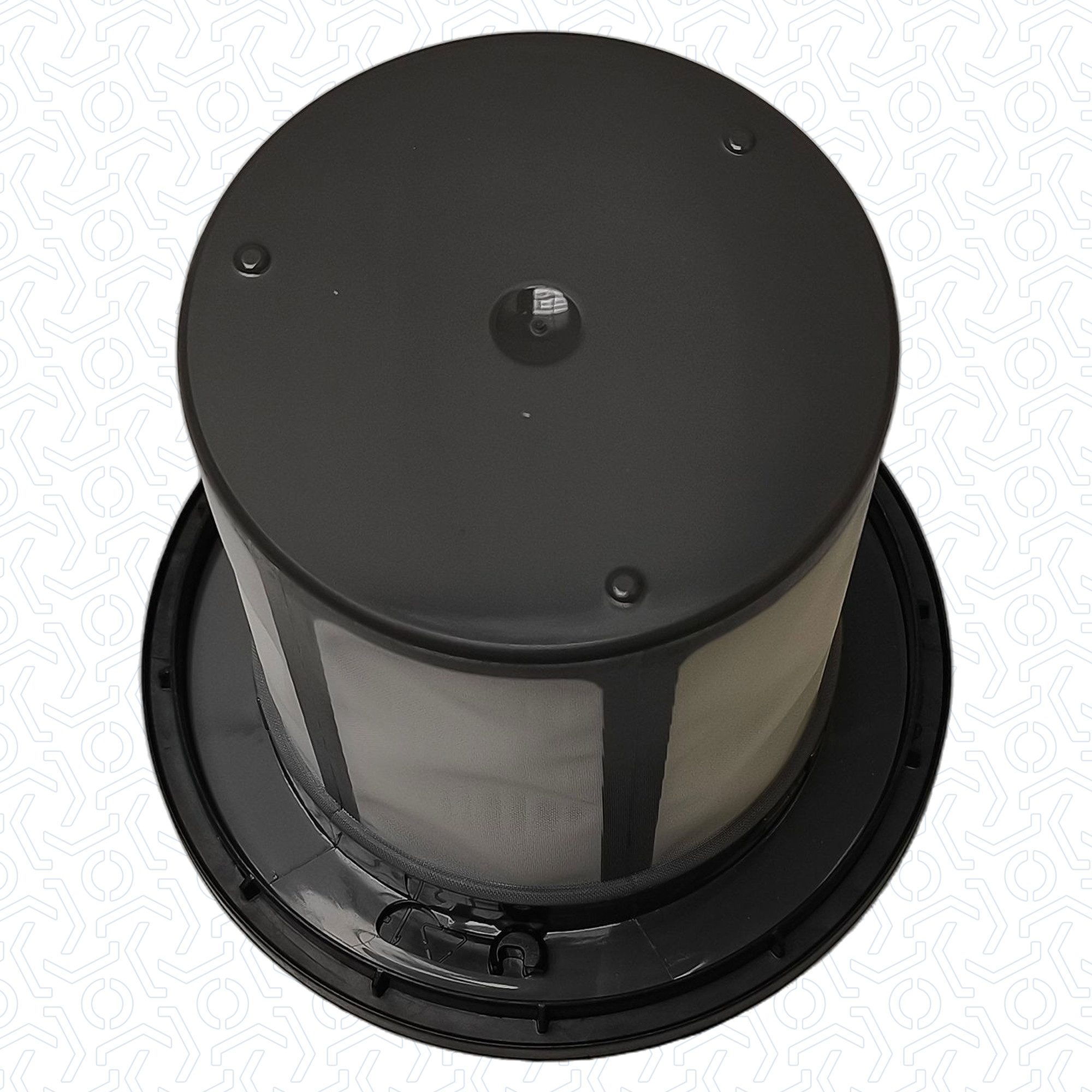 BOSCH Ersatzfilter Filter 12033216, 110 mmØ für Staubbehälter in Akkusauger Handstaubsauger