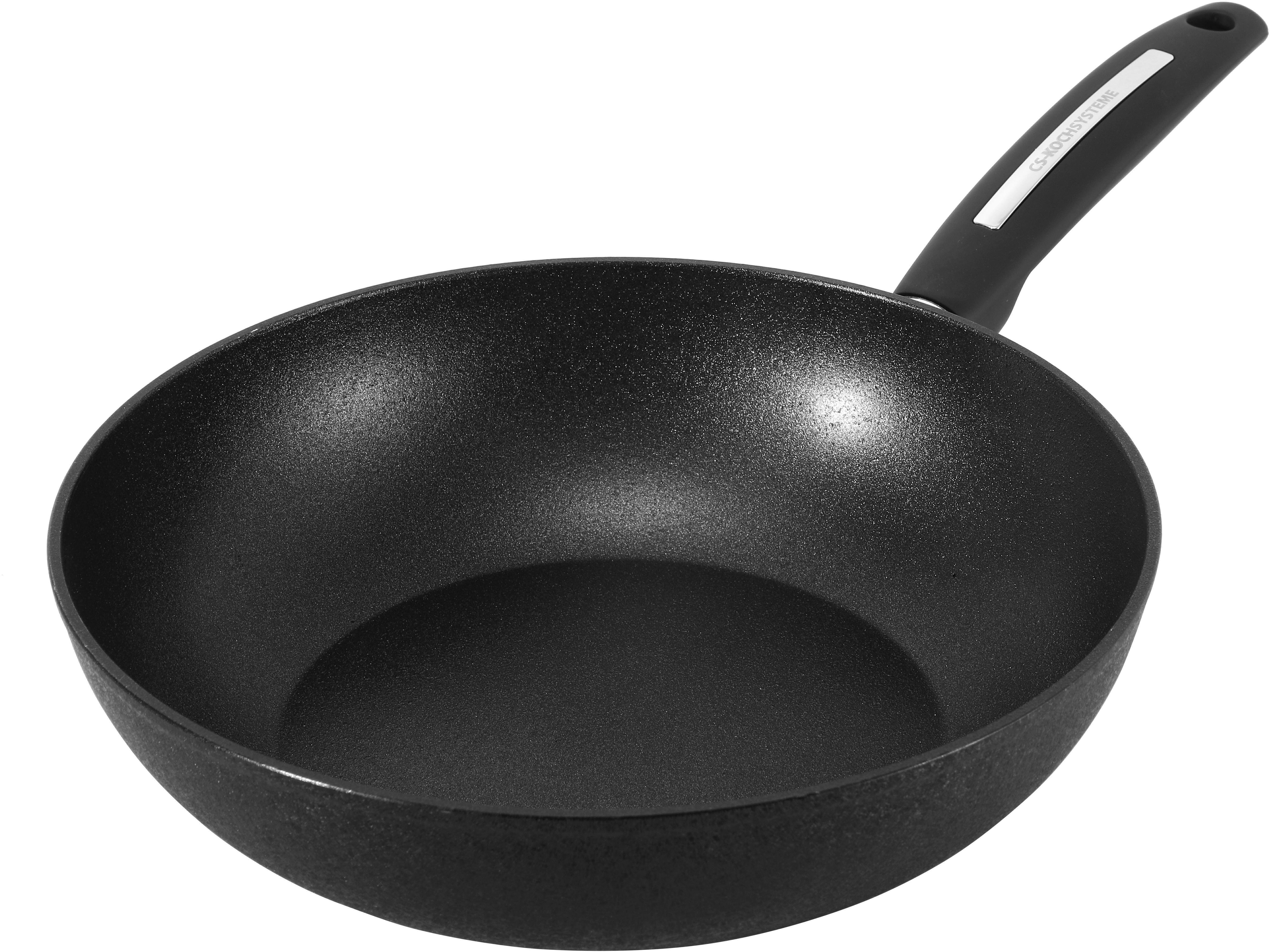 CS Koch-Systeme Wok Münster, Aluminiumguss (1-tlg), Ø 28 cm, Induktion