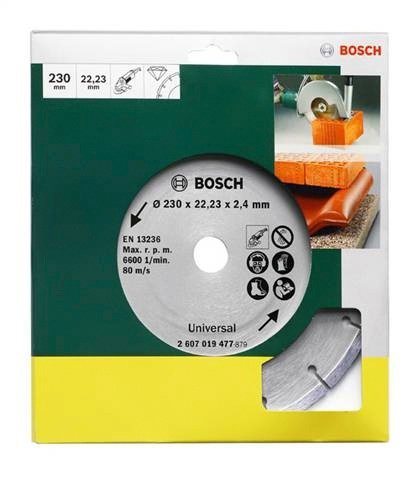 Bosch Home & Garden Diamanttrennscheibe, Ø 230 mm, für Baumaterial, Ø 230 mm