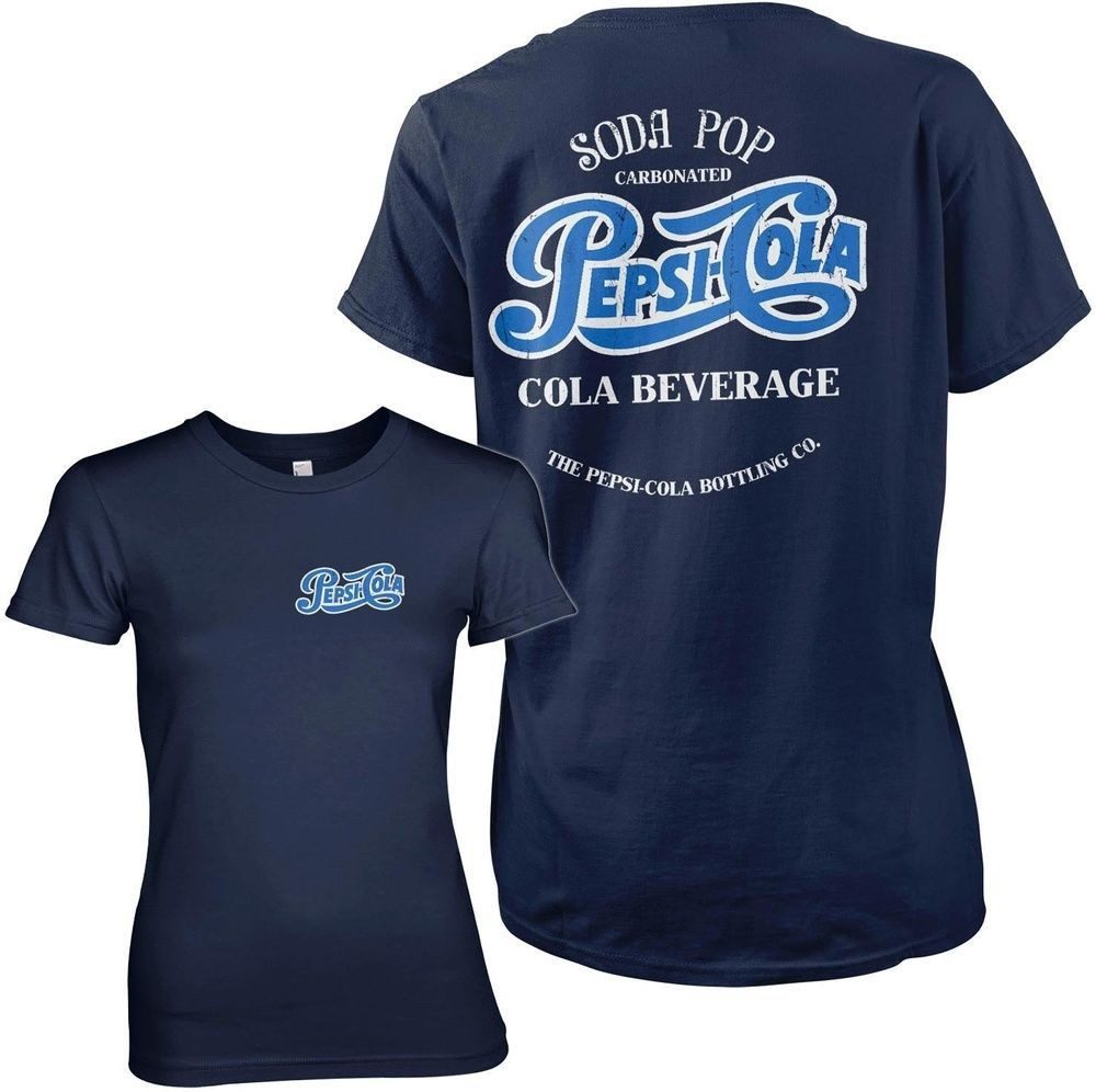 Pepsi Co T-Shirt Pepsico Soda Pop Girly Tee