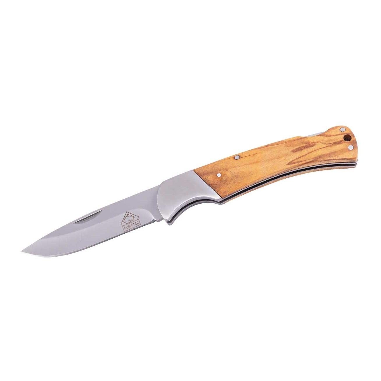 Puma Tec Taschenmesser Puma Tec Taschenmesser mit Olivenholz Griff