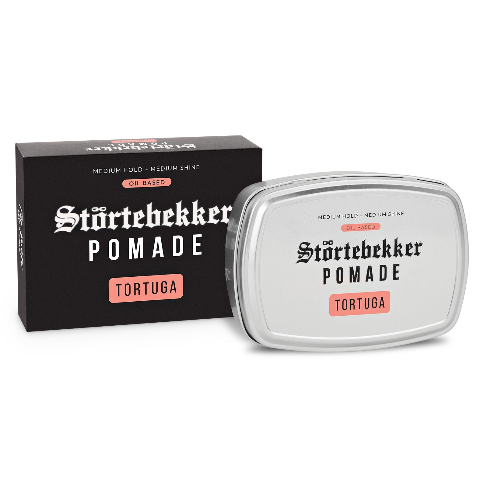Störtebekker Haarpomade für Herren - Ölbasierte Pomade, Mittlerer Halt, Mittlerer Glanz - Edles Finish und herrliche Düfte