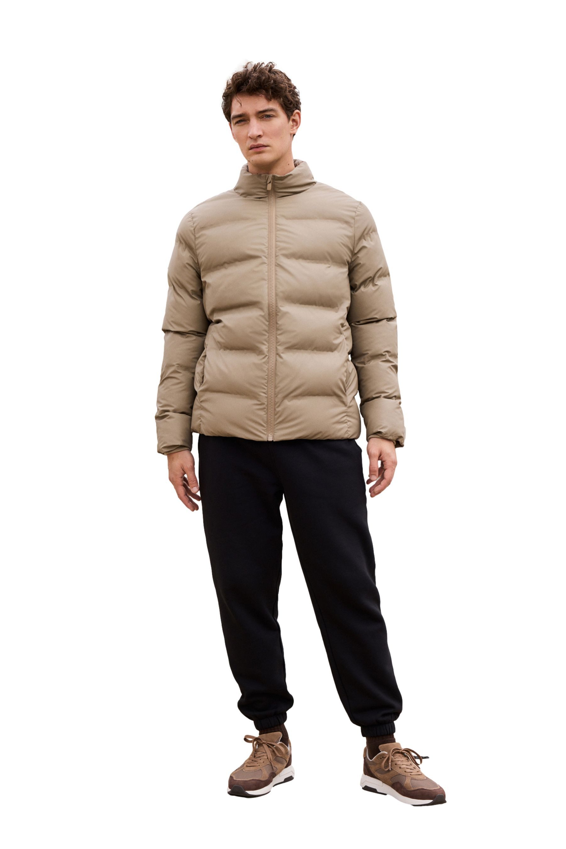 Next Steppmantel Gummierte, Heatseal-Puffermantel mit Stehkragen günstig online kaufen