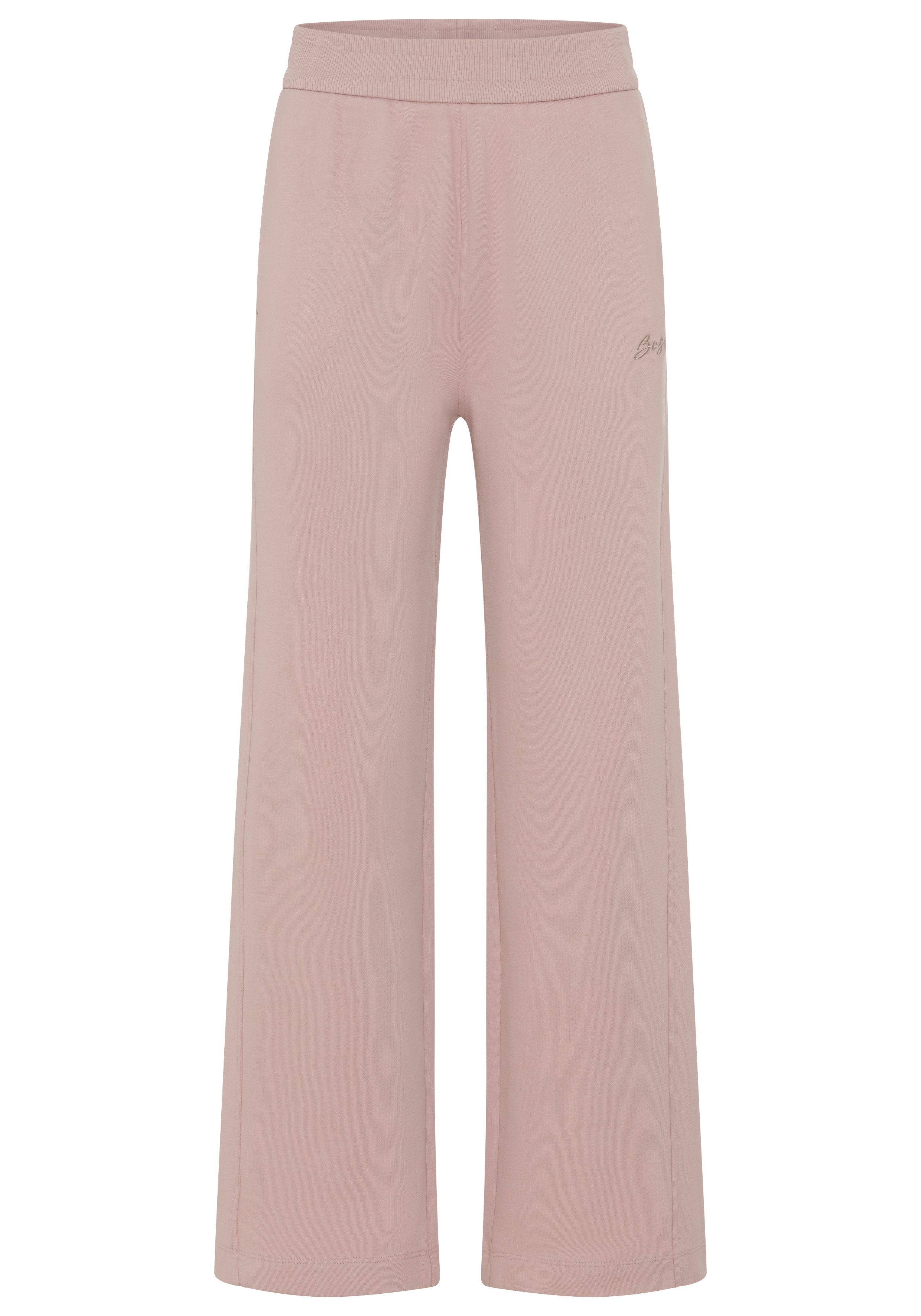 BOSS ORANGE Jogger Pants Endless Premium Damenmode mit geripptem Bund, gerade geschnitten