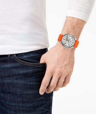 Bulova Taucheruhr für A Automatik Orange/Silberfarben