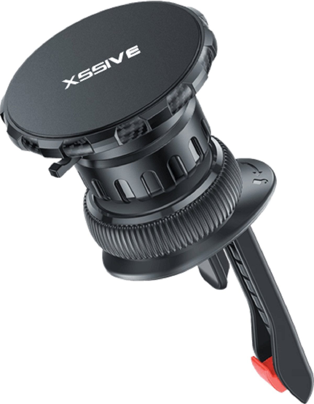 Xssive Handy-Halterung Air Vent Magnetisch KFZ Handyhalter Haken 360° freie Drehung, (1-tlg)