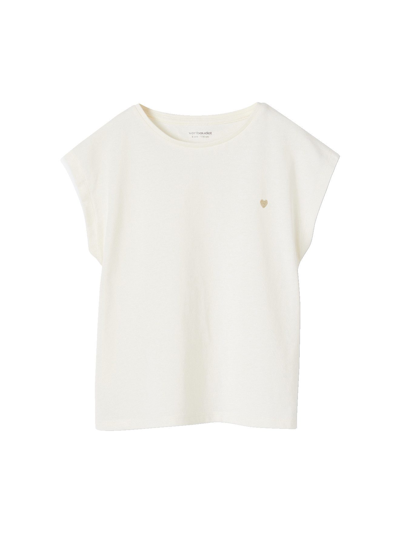 vertbaudet Kurzarmshirt Mädchen T-Shirt BASIC