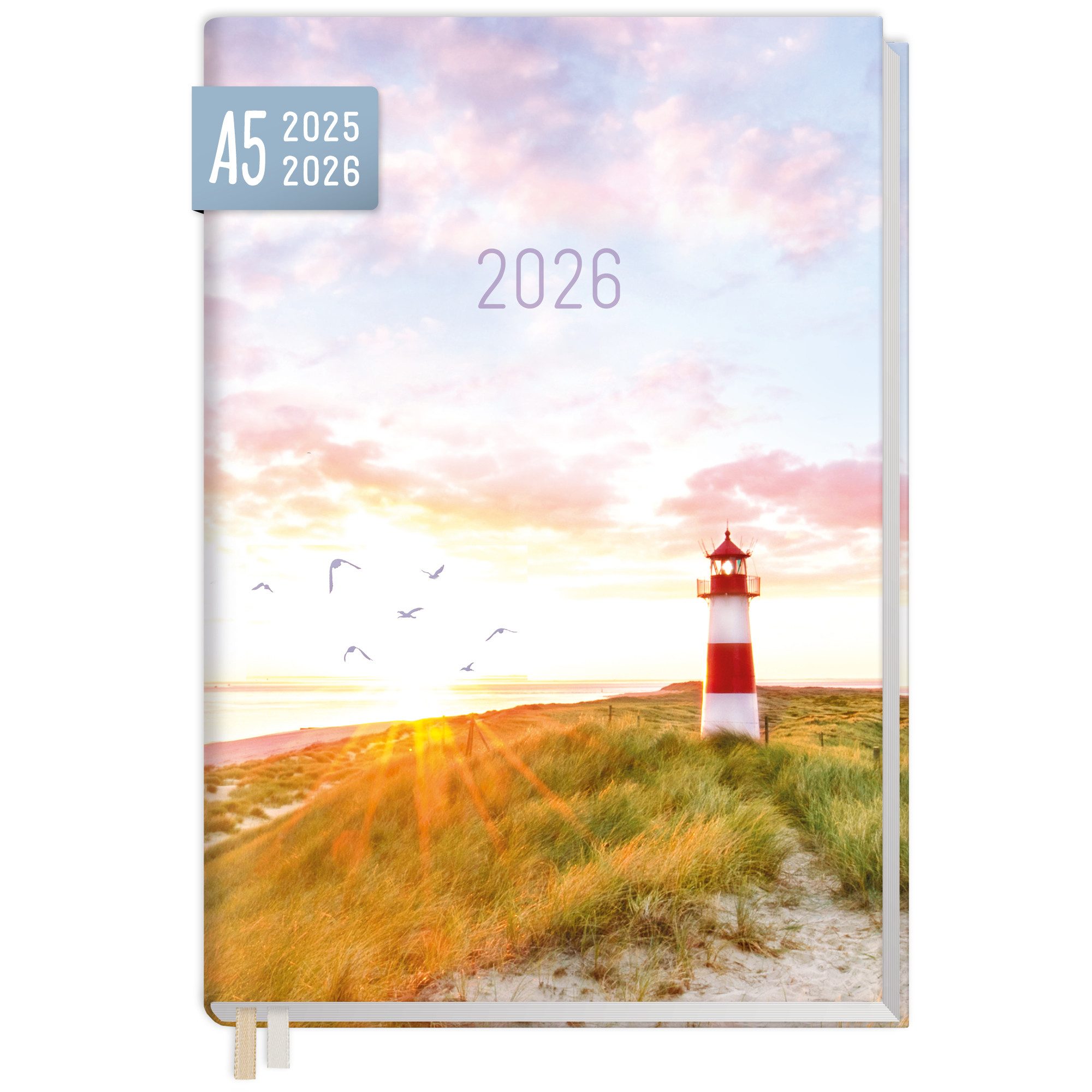 Häfft Terminkalender Chäff-Timer Classic 2025/2026 / A5 / 18 Monate