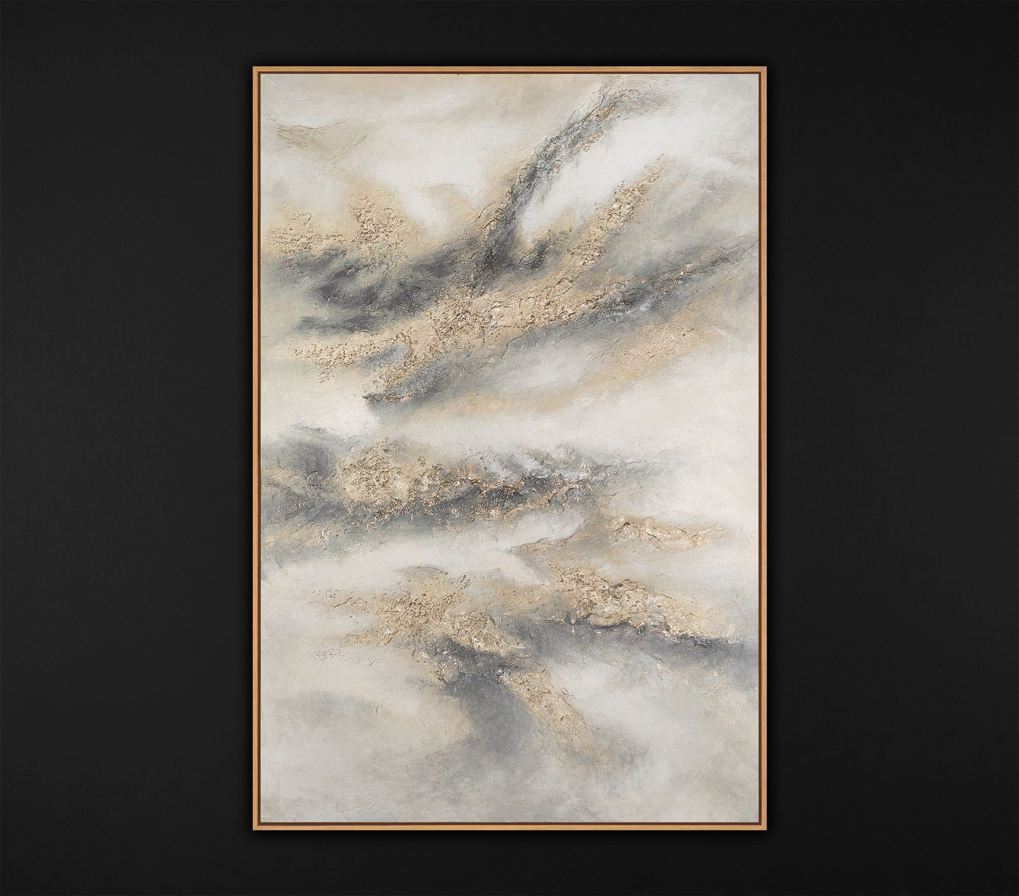 YS-Art Gemälde Abstraktion III