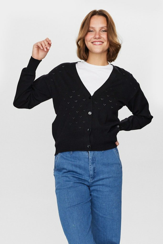 nümph Strickjacke Strickjacke für Damen (1-tlg)