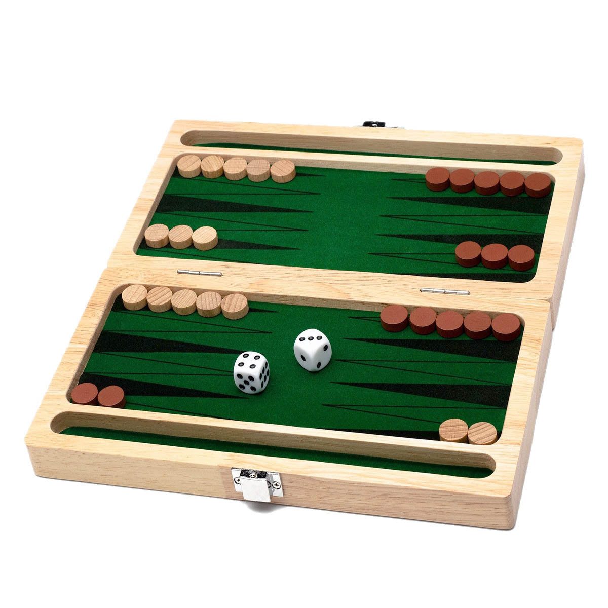 goki Игрыsammlung Backgammon, Backgammon Reisespiel, eines der ältesten Настольные игры der Welt.