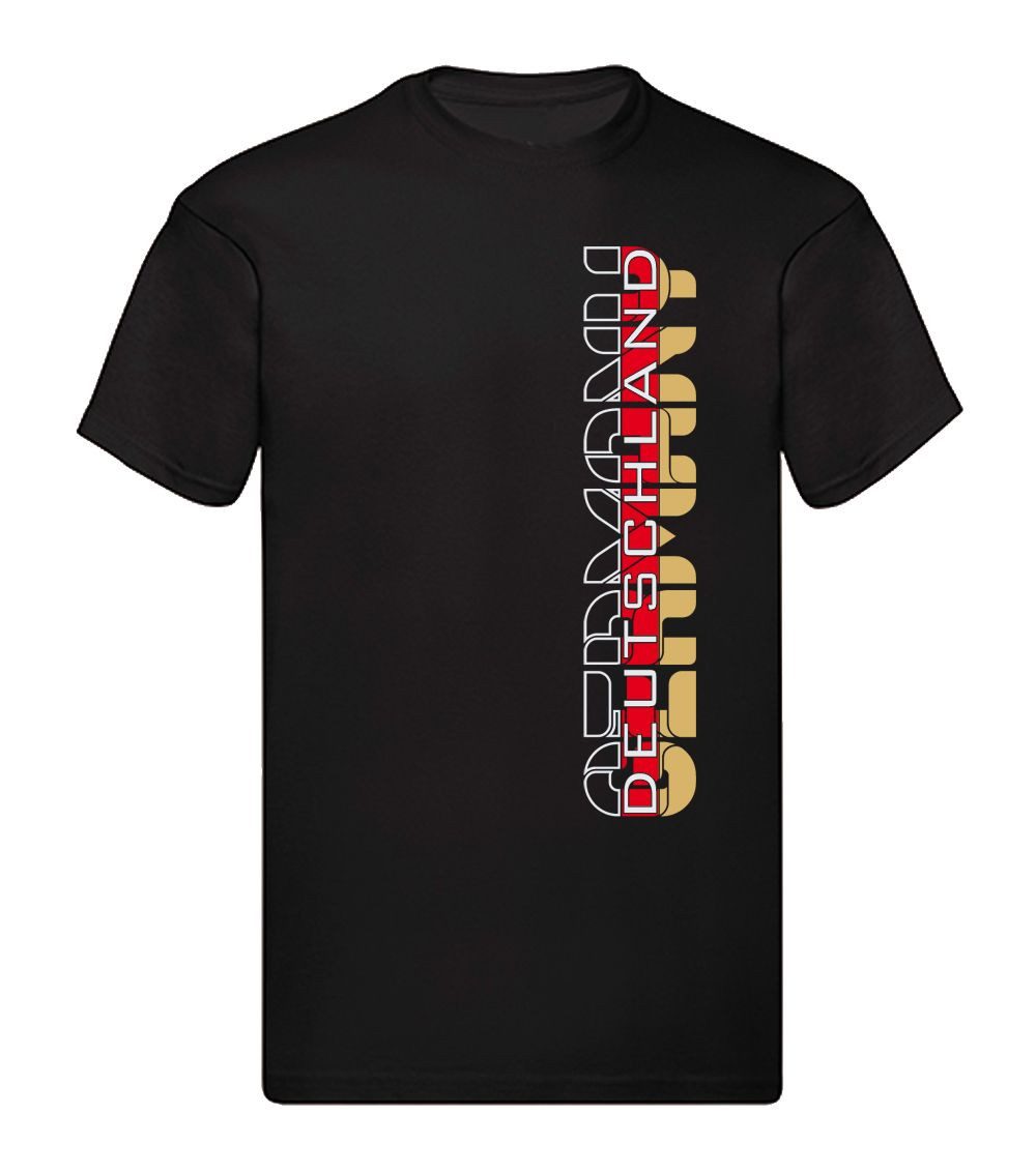 G-graphics T-Shirt Germany – Deutschland (1-tlg) Herren T-Shirt mit einem Motiv für den echten Fan