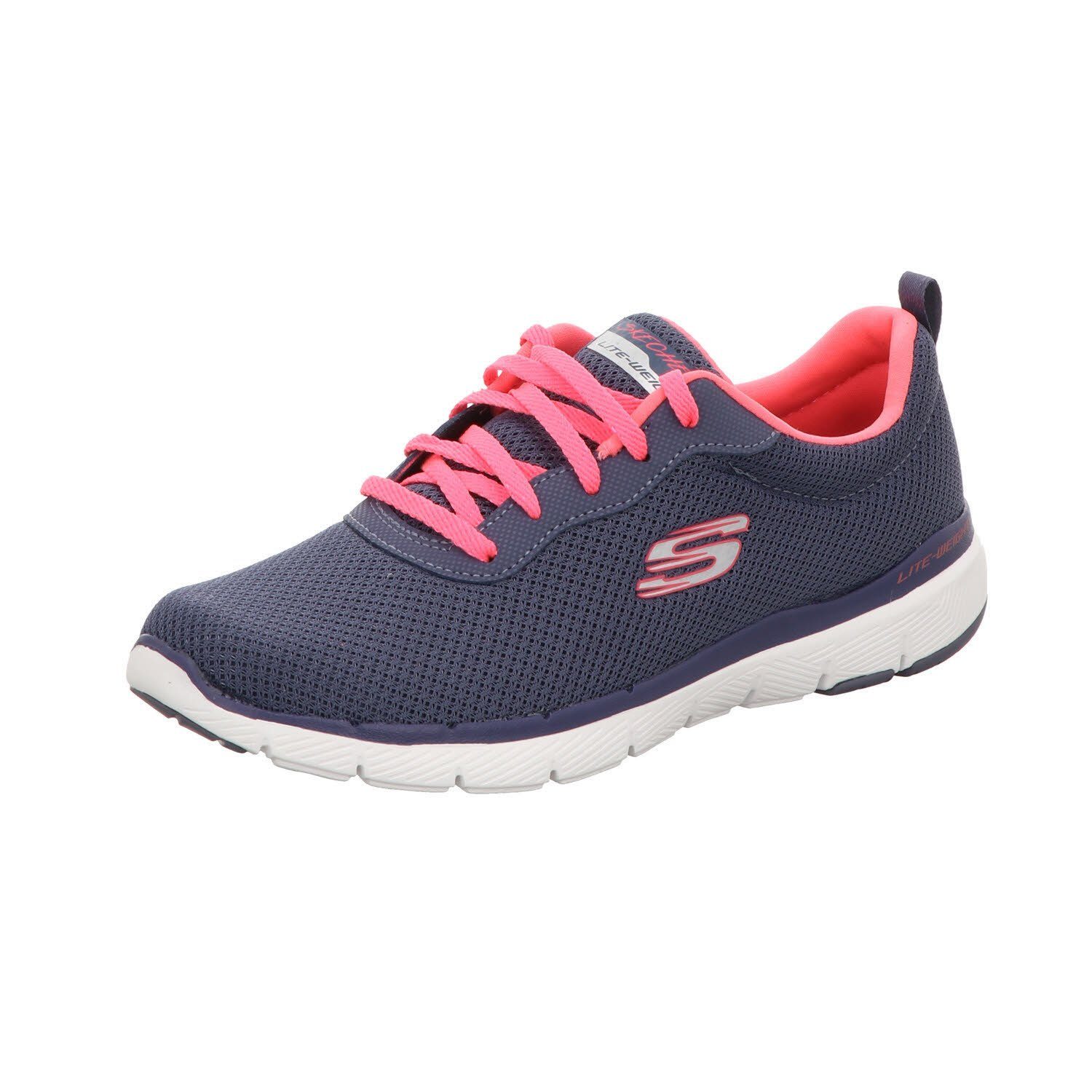 Skechers Sneaker dunkelblau / pink