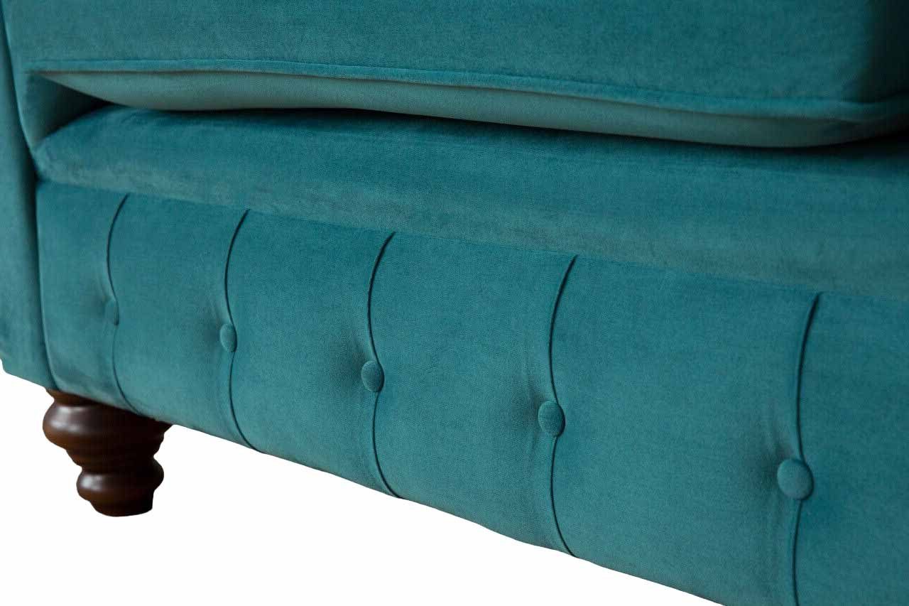 Chesterfield Design Sessel Textil Chesterfield-Sessel, JVmoebel Wohnzimmer Klassisch