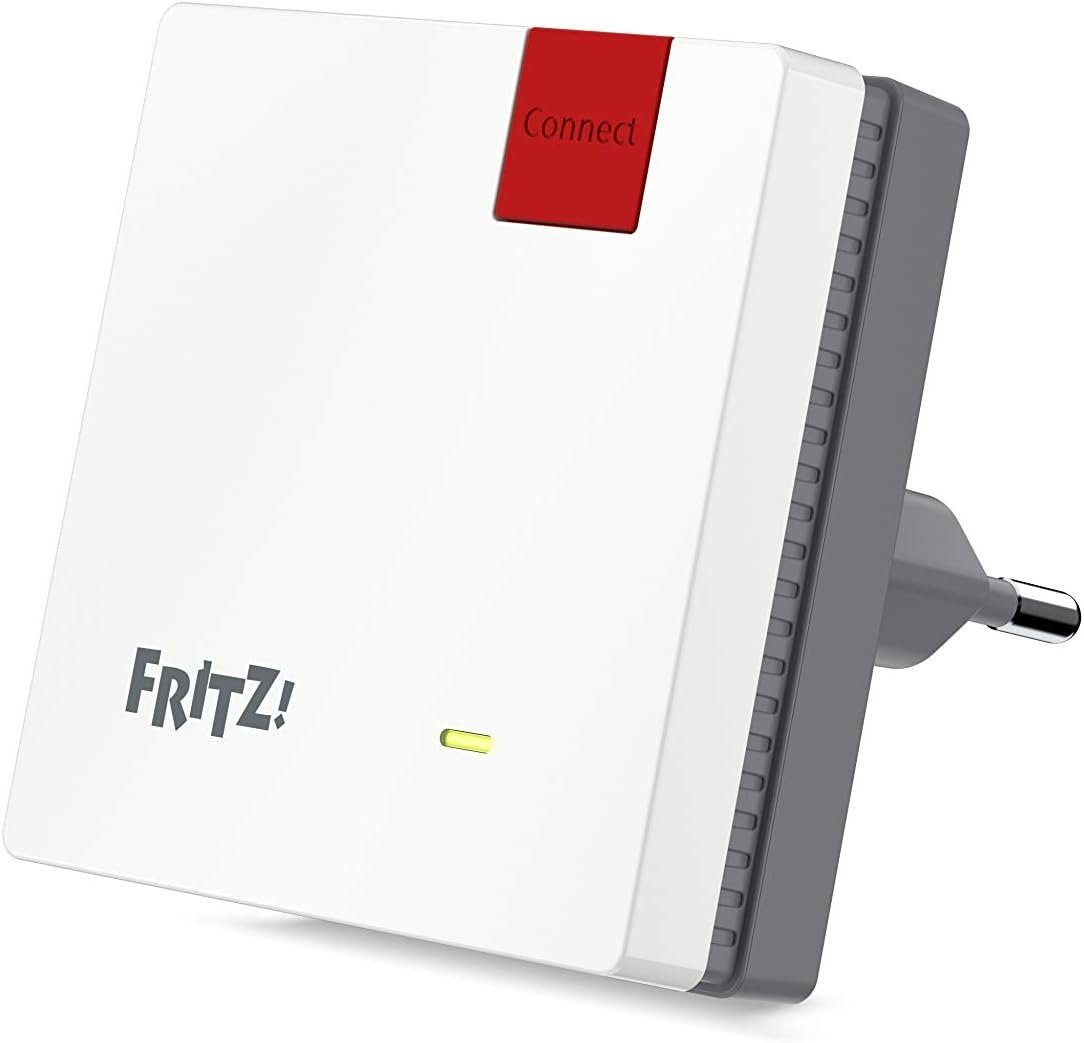 Fritz! FRITZ!Repeater 600 WLAN-Repeater, WPS, WLAN Mesh, Ver­stär­ker bis zu 600 MBit/s (2,4 GHz)
