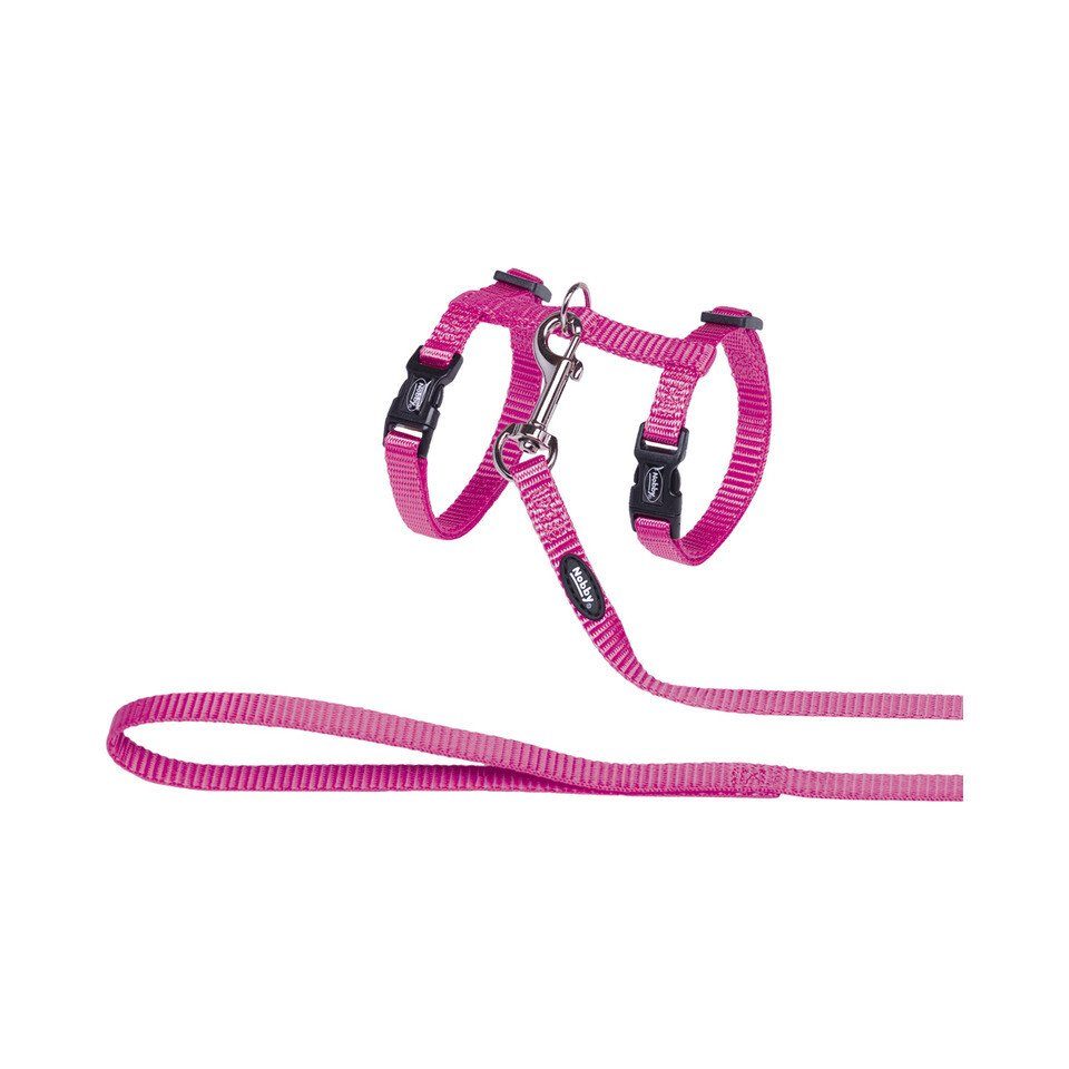 Geschirr Katzengarnitur pink