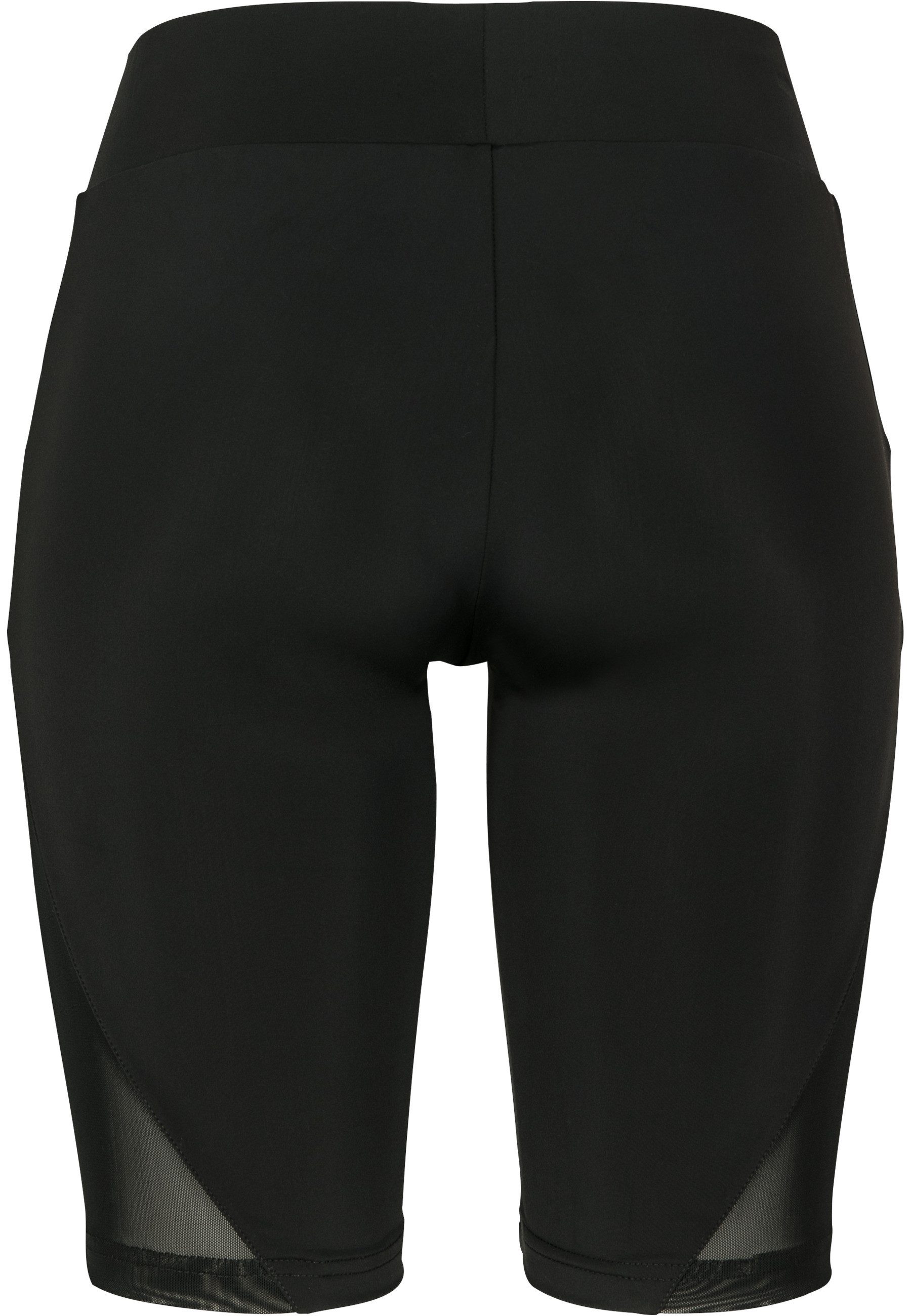 URBAN CLASSICS Stoffhose Urban Classics Damen Ladies Tech Mesh Cycle Shorts (1-tlg)