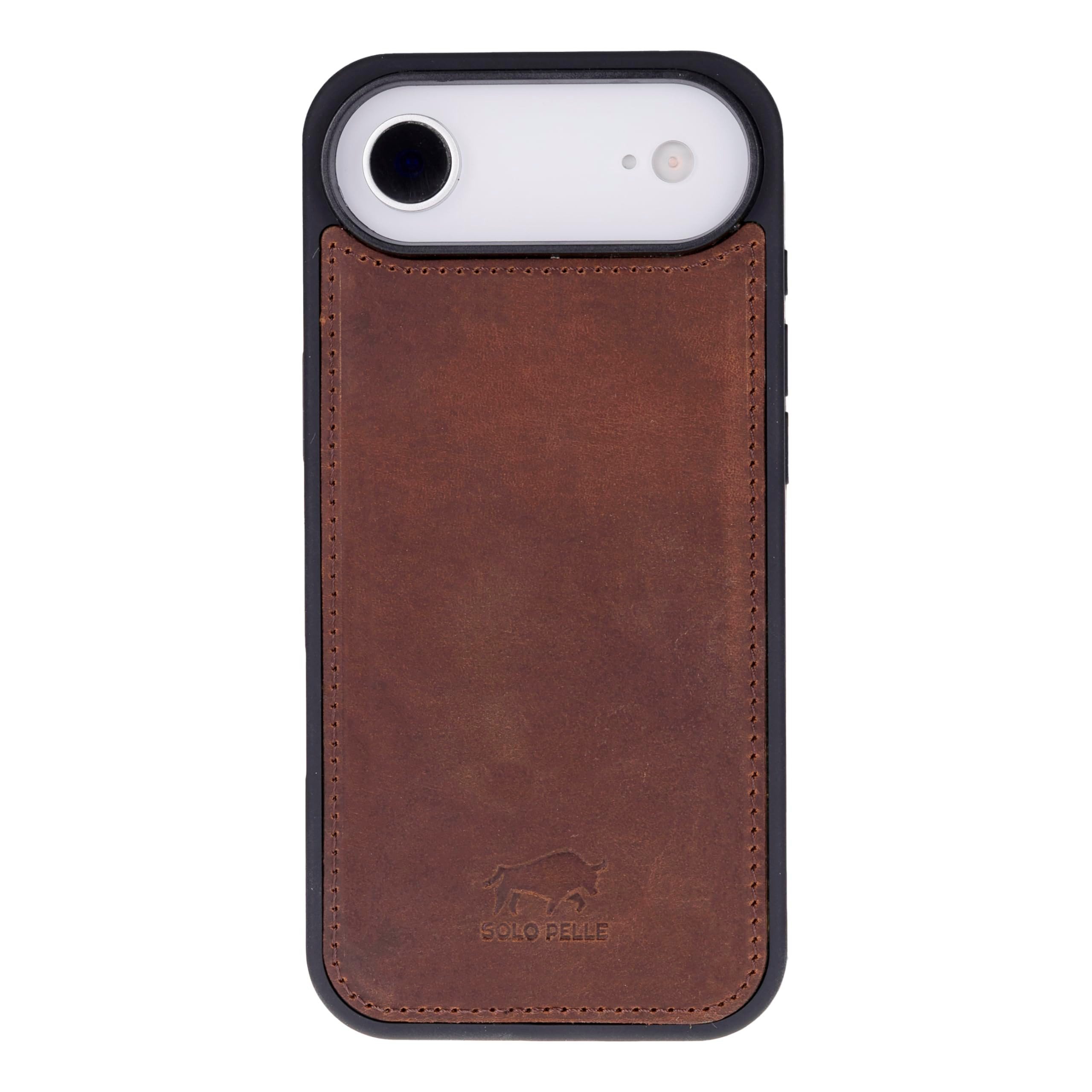 Solo Pelle Smartphonetasche Lederhülle für iPhone Air 6.5 Zoll Stanford Case Ledertasche