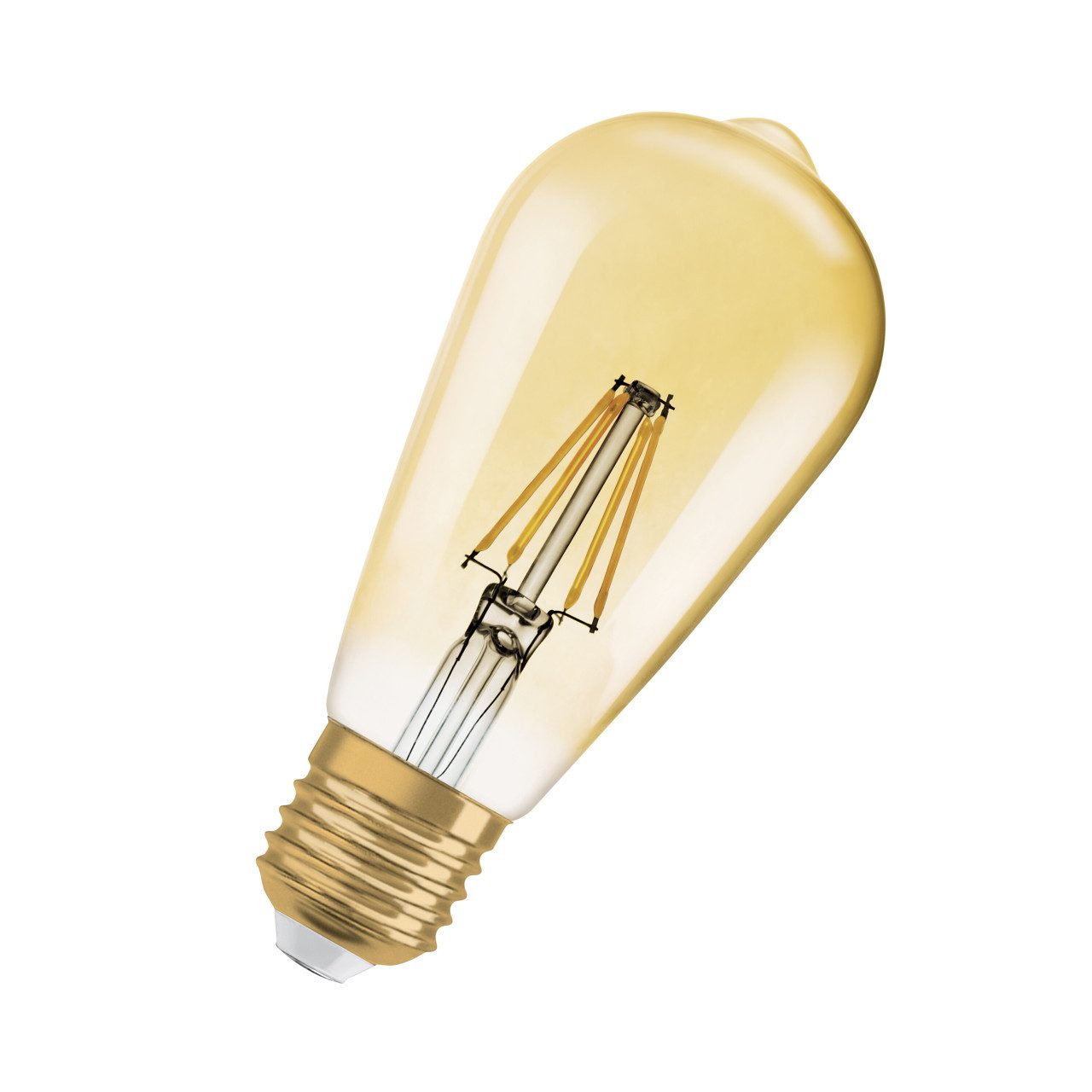 Osram LED-Leuchtmittel Osram LED Leuchtmittel Edison E27 6,5 W warmweiß, Nicht dimmbar