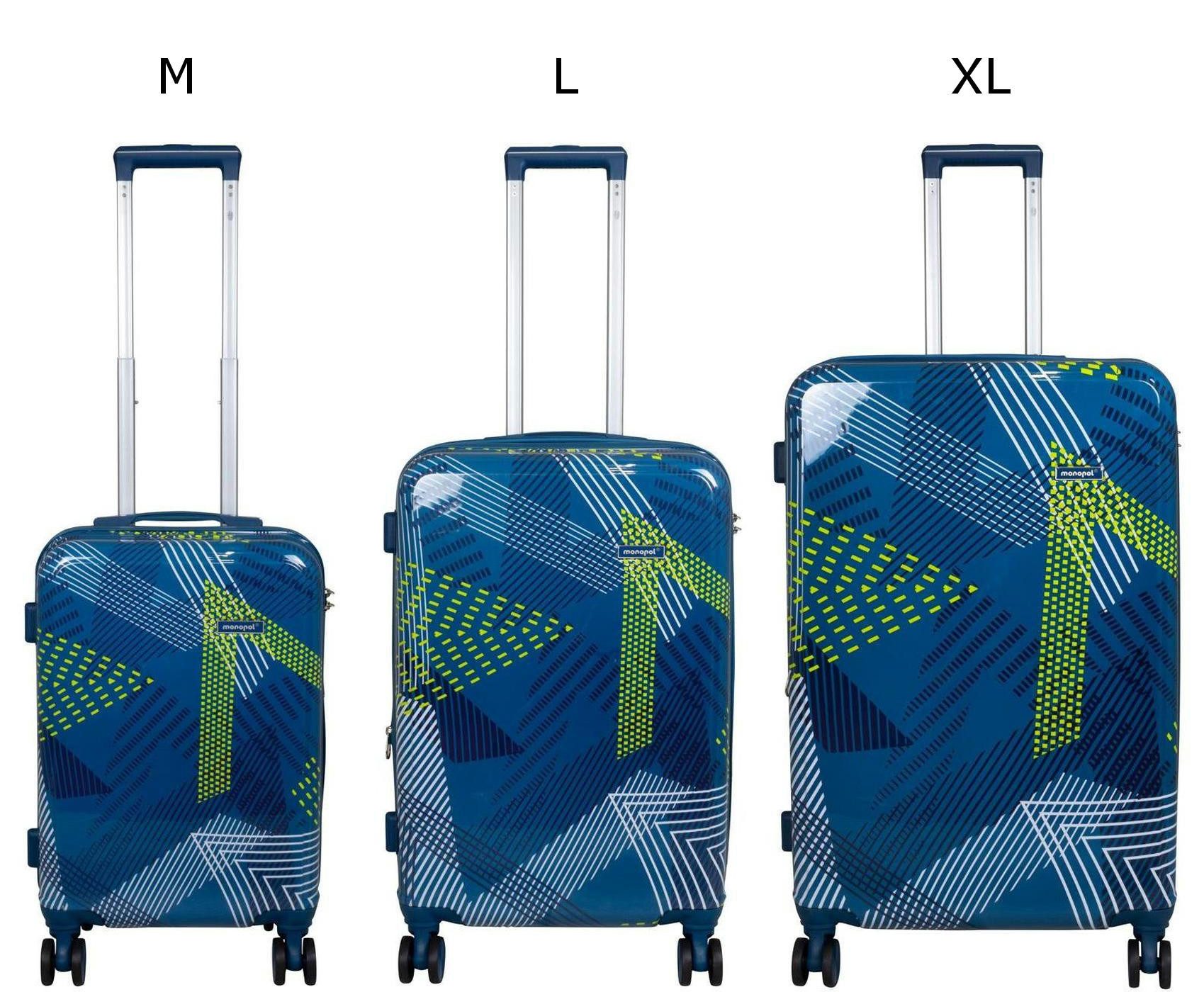 Warenhandel König Trolleyset Ravenna, 4 Rollen, (3tlg. Set mit den Größen M günstig online kaufen