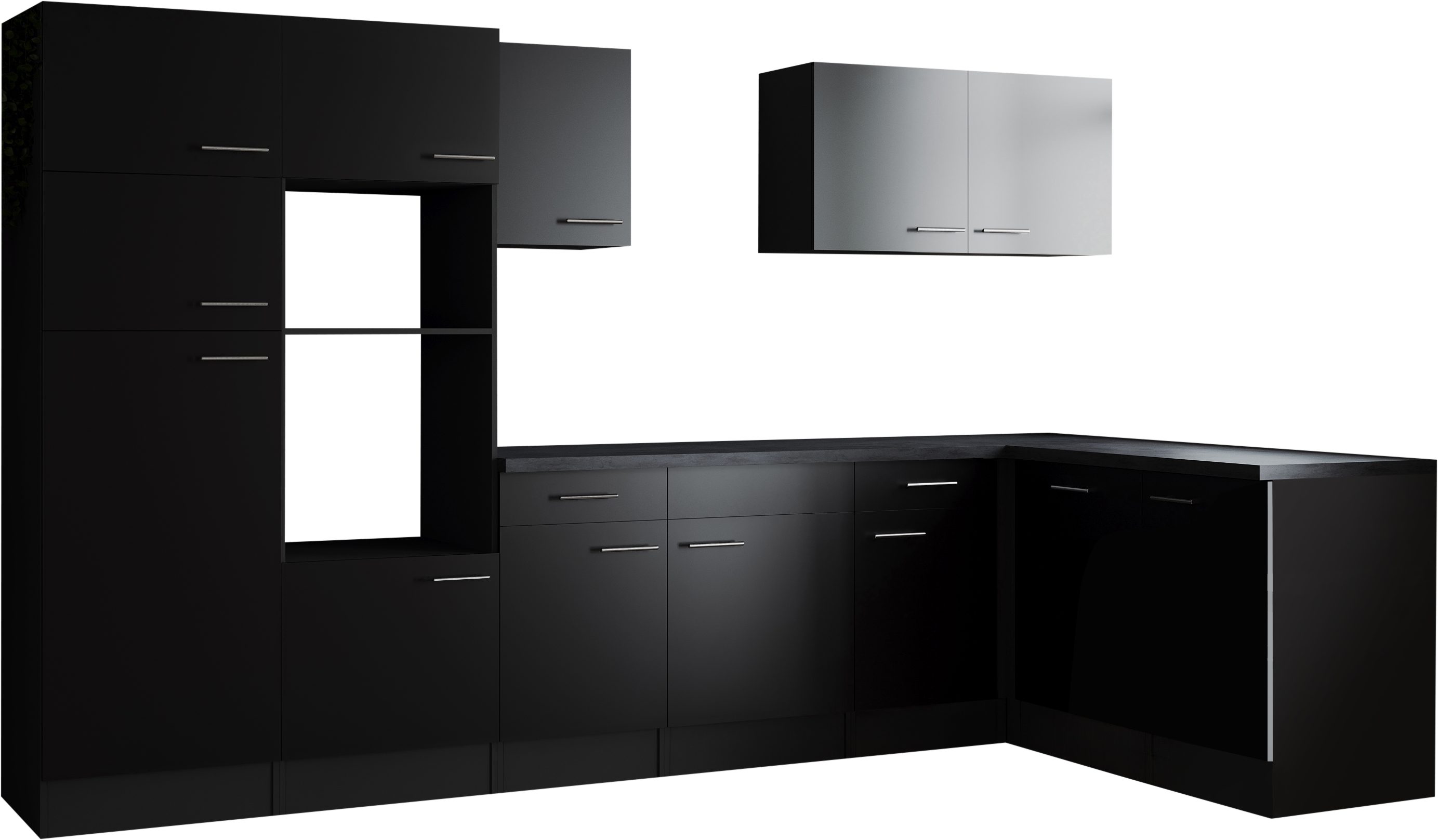 RESPEKTA Winkelküche Oliver, Breite 340 cm, 90 cm Arbeitshöhe, in exklusiver Konfiguration für OTTO