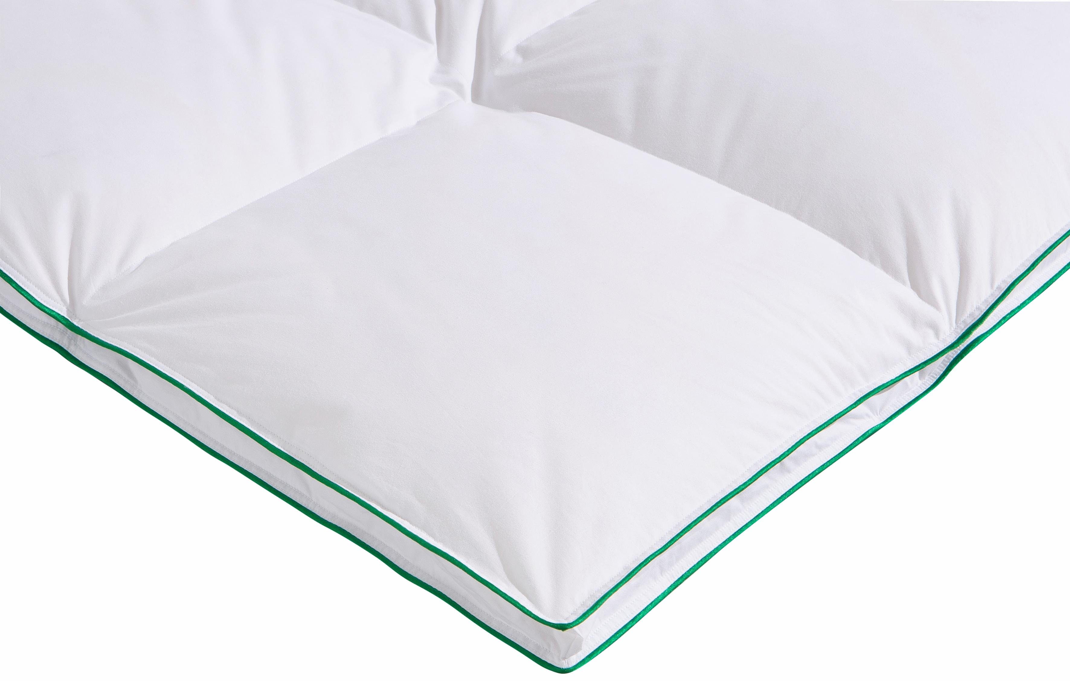 fjödur Daunenbettdecke Fee, Bettdecke 135x200, 155x220 cm und weitere Größen, Füllung: 80% Daunen, 20% Federn, Bezug: 100% Baumwolle, Hergestellt in Deutschland