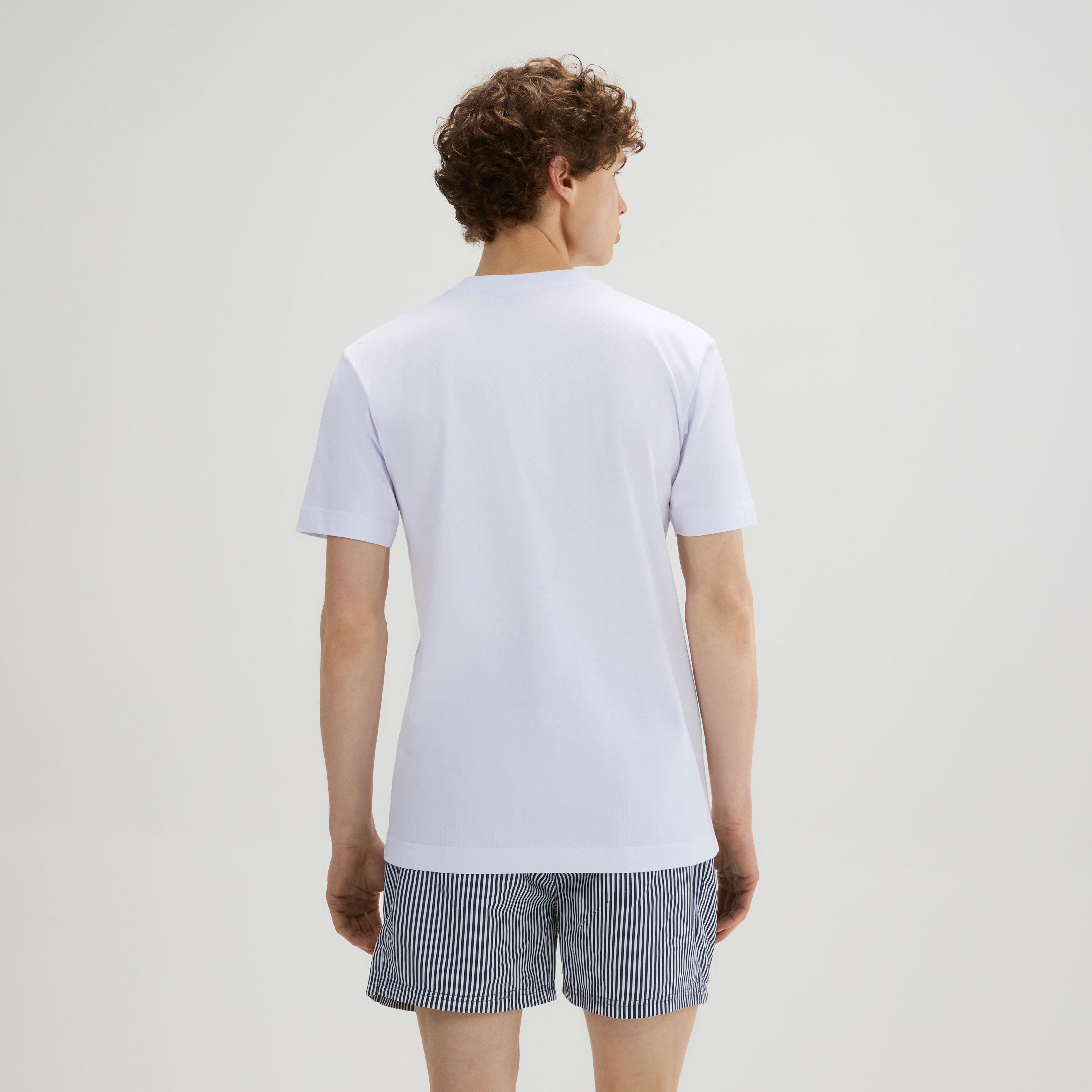 Ellesse T-Shirt VENIRE TEE Kurzarm, mit Rundhalsausschnitt, aus Baumwolle, normale Länge
