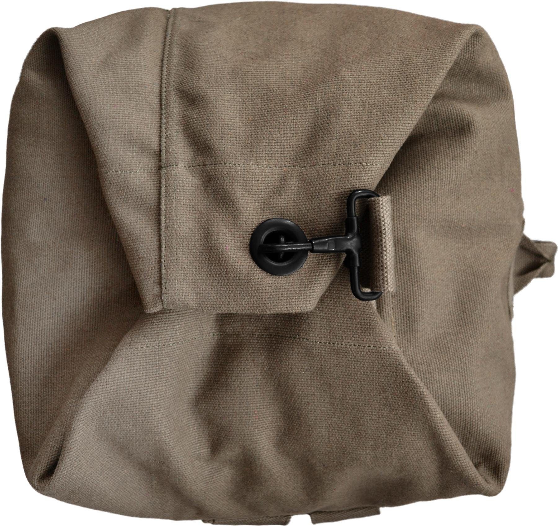 normani Packsack Canvas-Seesack 90 l Submariner 90, Duffle Bag Rucksack mit Doppelgurt und Metallverschluss – Bild 2 von 4