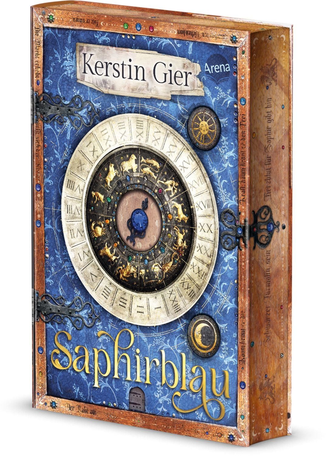 Liebe geht durch alle Zeiten (2). Saphirblau / Kerstin Gier, Der zweite Band der wunderschön gestalteten Zeitreise-Edition der Edelstein-Trilogie von Gwendolyn und Gideon mit exklusivem Bonusmaterial von Bestseller-Autorin Kerstin Gier – mit Farbschnitt in der 1. Auflage