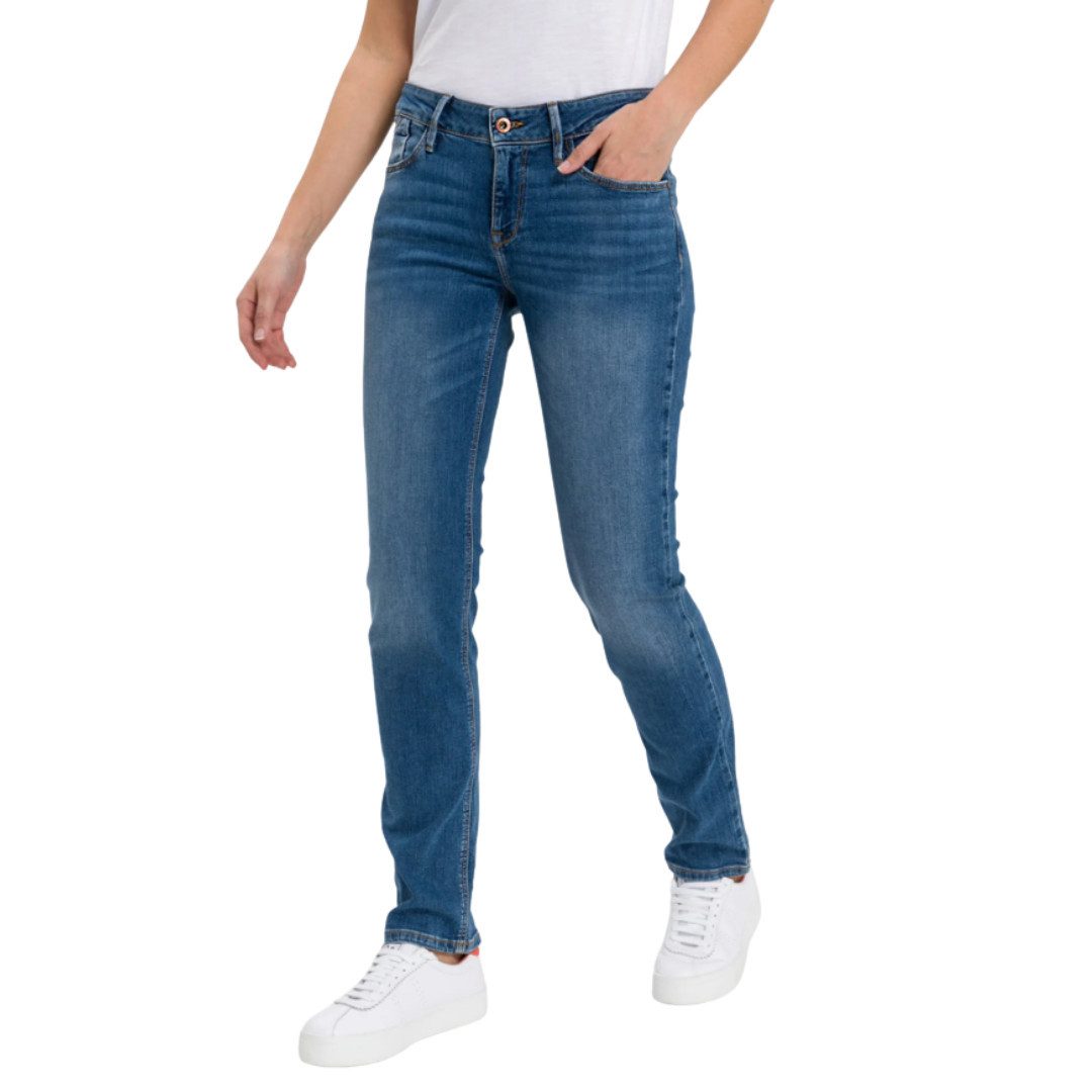 CROSS JEANS® Regular-fit-Jeans Rose N487-061 Mid Blue