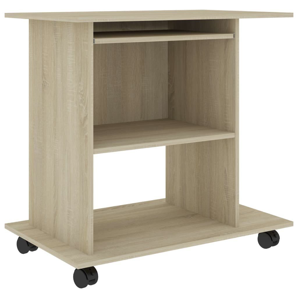 Sonoma-Eiche cm 80x50x75 furnicato Holzwerkstoff Schreibtisch