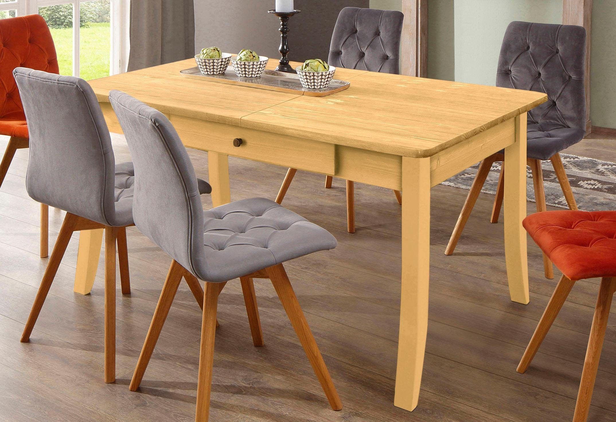 Home affaire Esstisch Palermo, mit Auszugsfunktion günstig online kaufen
