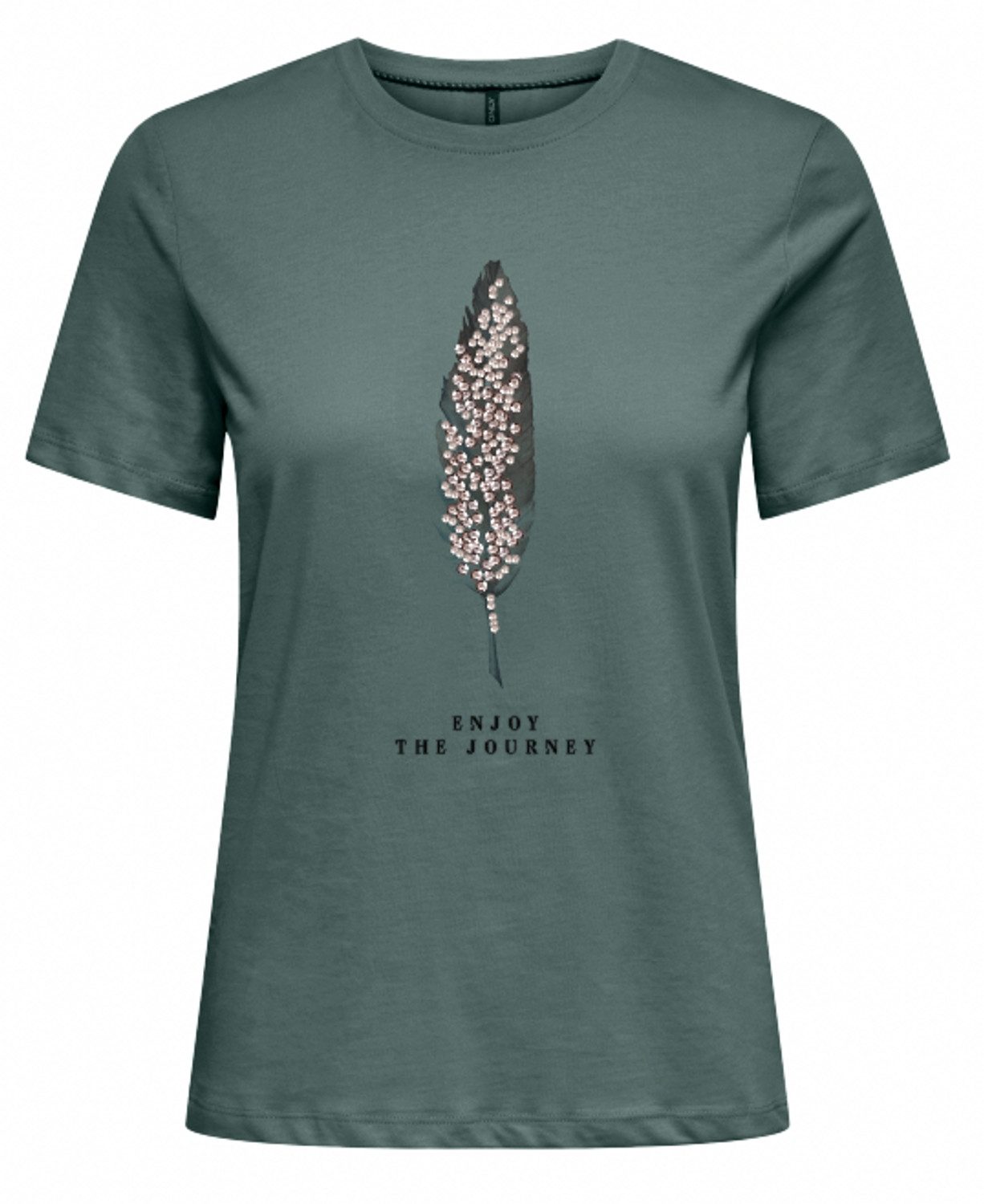 Only Onlkita Life Reg S/S Notes Top Box Jrs T-Shirt Donna (Pacco