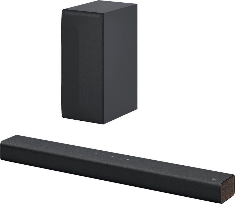 LG DS40Q 2.1 Soundbar (Bluetooth, 300 W, AI Sound Pro,Hi Res Audio,TV  Soundmode Share,kabelloser Subwoofer), Soundoptimierung durch AI Sound Pro