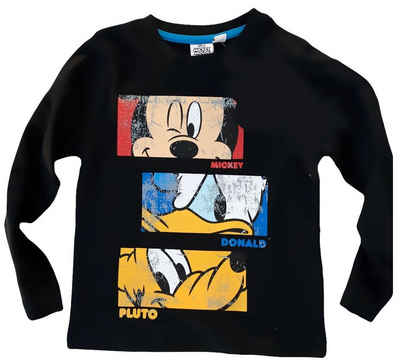 Disney Mickey Mouse Longsleeve Mickey Maus Kinder Langarm T-Shirt Sweatshirt 2 3 4 5 6 Jahre