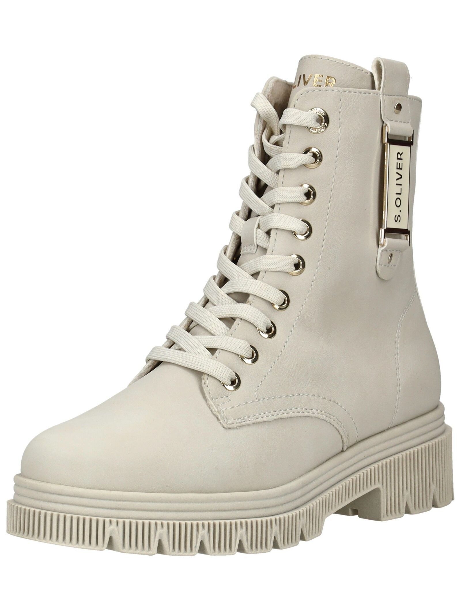 s.Oliver Stiefelette Lederimitat . Schnürstiefelette günstig online kaufen