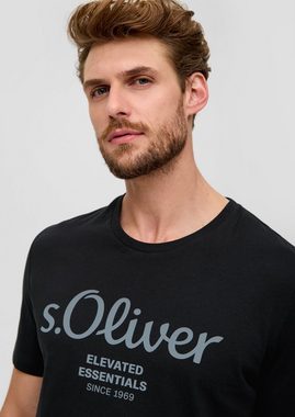 s.Oliver T-Shirt aus atmungsaktiver Baumwolle