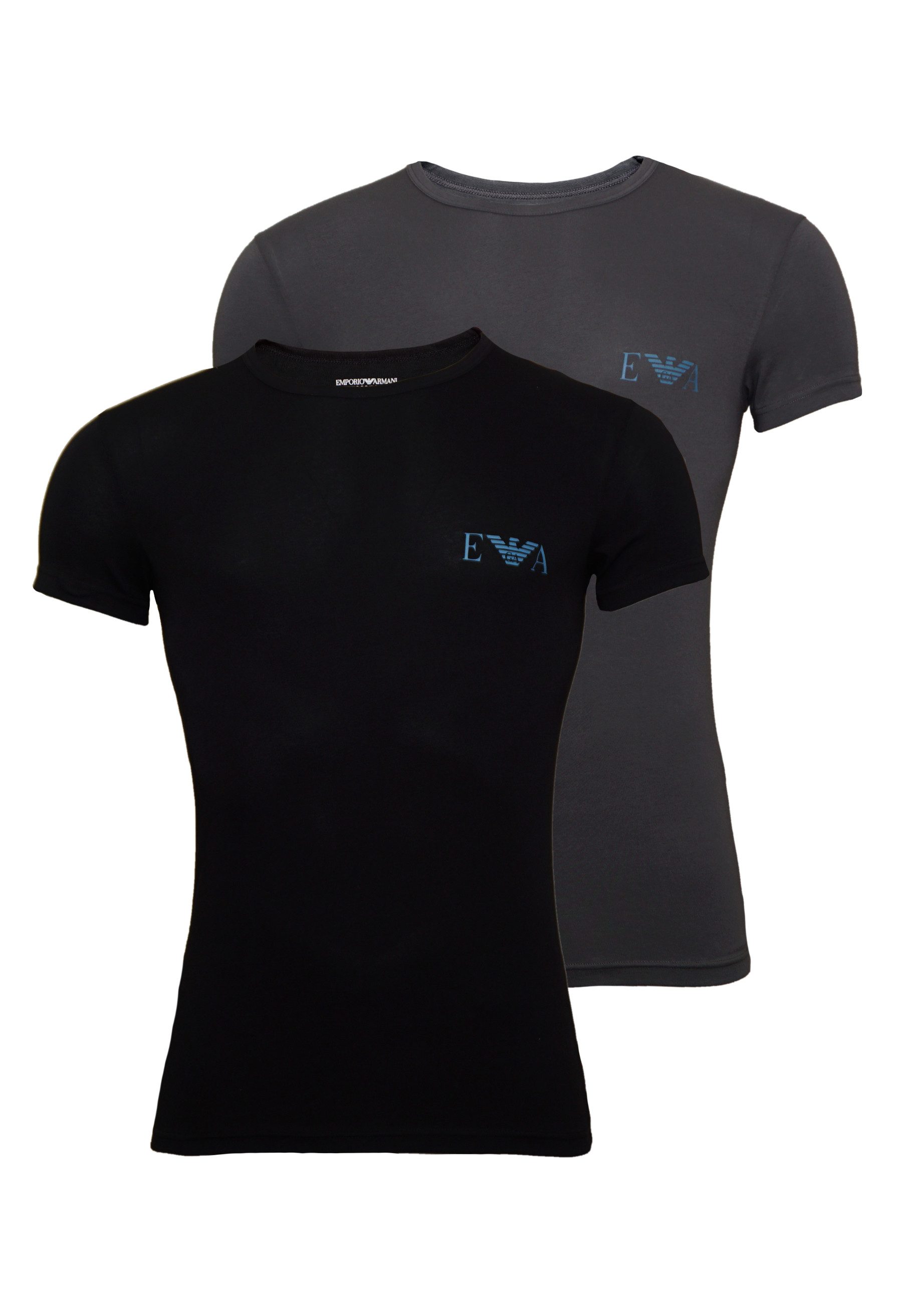 Emporio Armani T-Shirt T-Shirt Kurzarmshirt 2 Pack (2-tlg., 2)