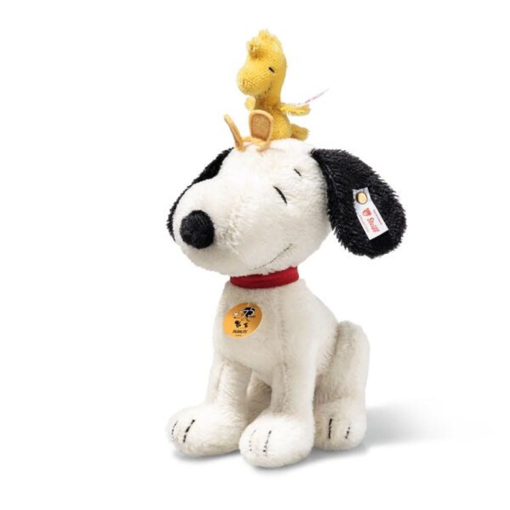 Steiff Dekofigur Steiff Snoopy mit Woodstock 30 cm 356148
