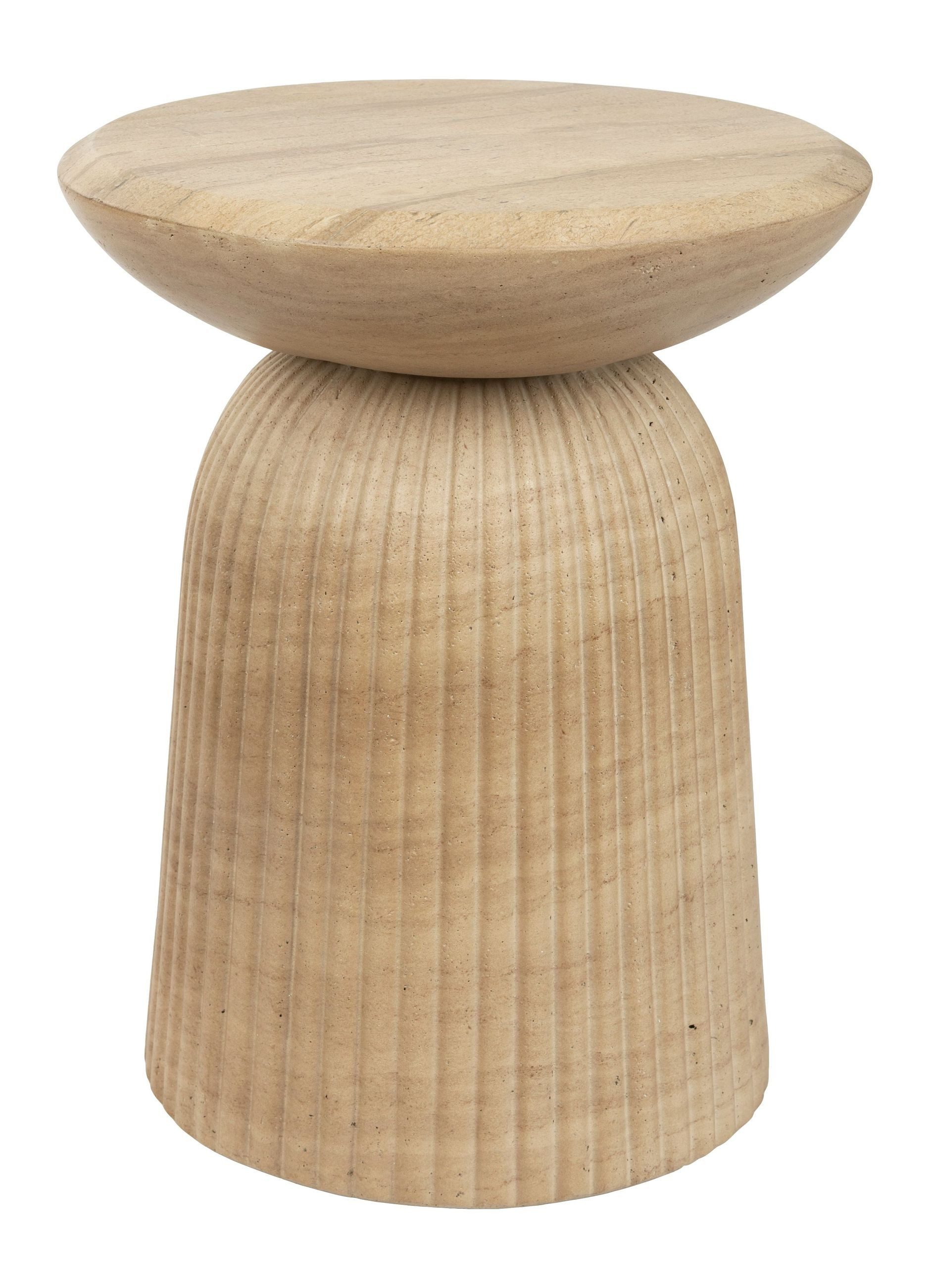 Dutchbone Barhocker Hocker Brison von Dutchbone aus Beton mit Naturstein-Optik