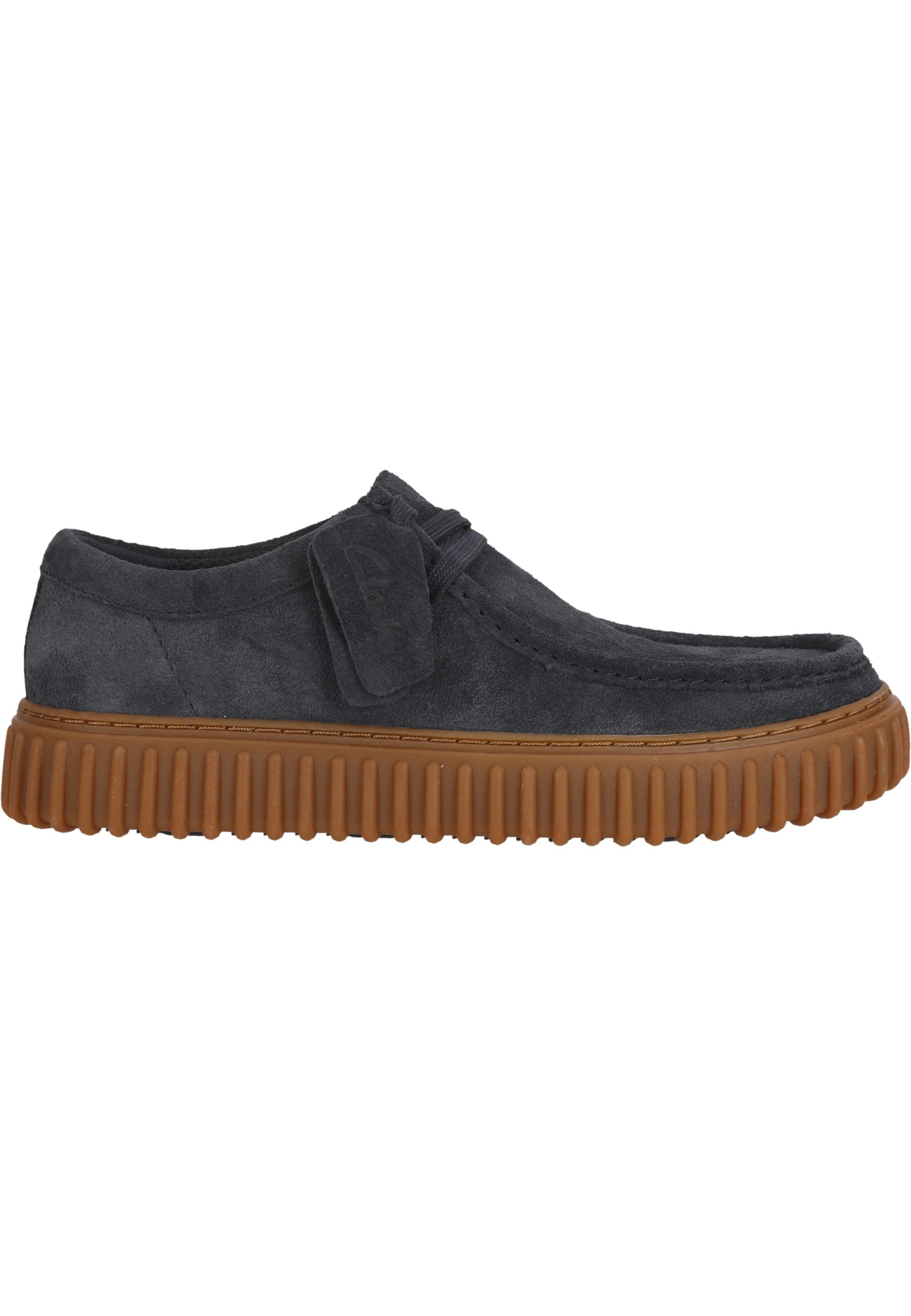 Clarks Torhill Lo Schnürschuh mit authentischer gerippter Sohle