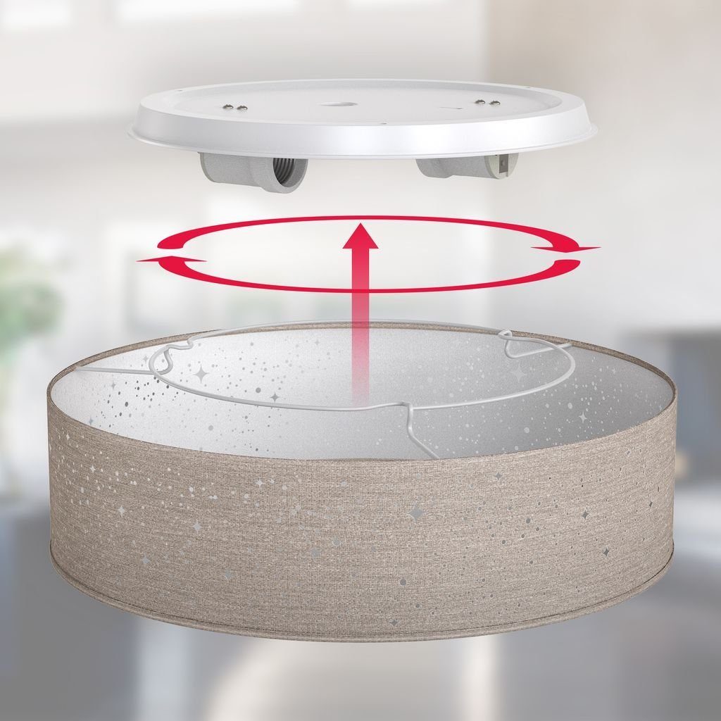 B.K.Licht Deckenleuchte LED Deckenlampe 40W rund günstig online kaufen