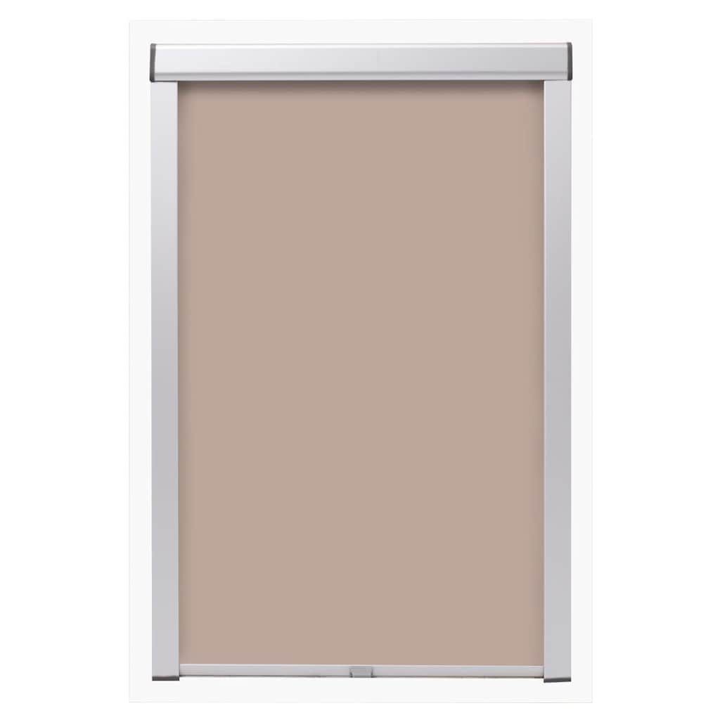 Rollo Verdunkelungsrollo Beige C04, vidaXL