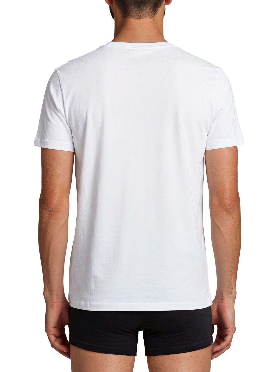 Pierre Cardin T-Shirt Herren Basic Shirt BODYWEAR 4er Set Regular Fit (Vorteilspack, 4-tlg) Kurzarm Tee Shirt mit Rundhalsausschnitt aus 100% Baumwolle – Bild 3 von 5